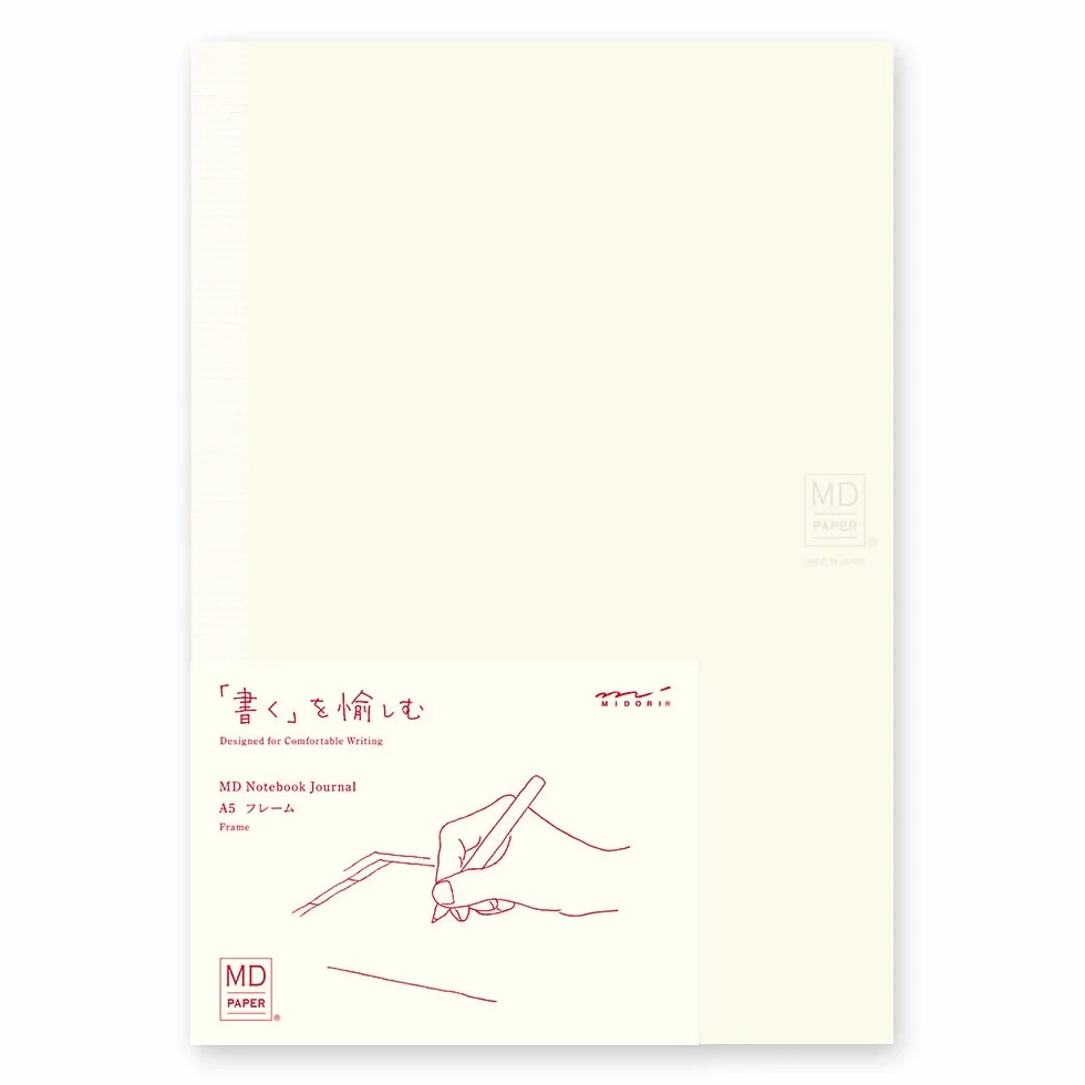 DESIGNPHIL 15309006 notatnik Midori MD, pamiętnik, A5, ramka A