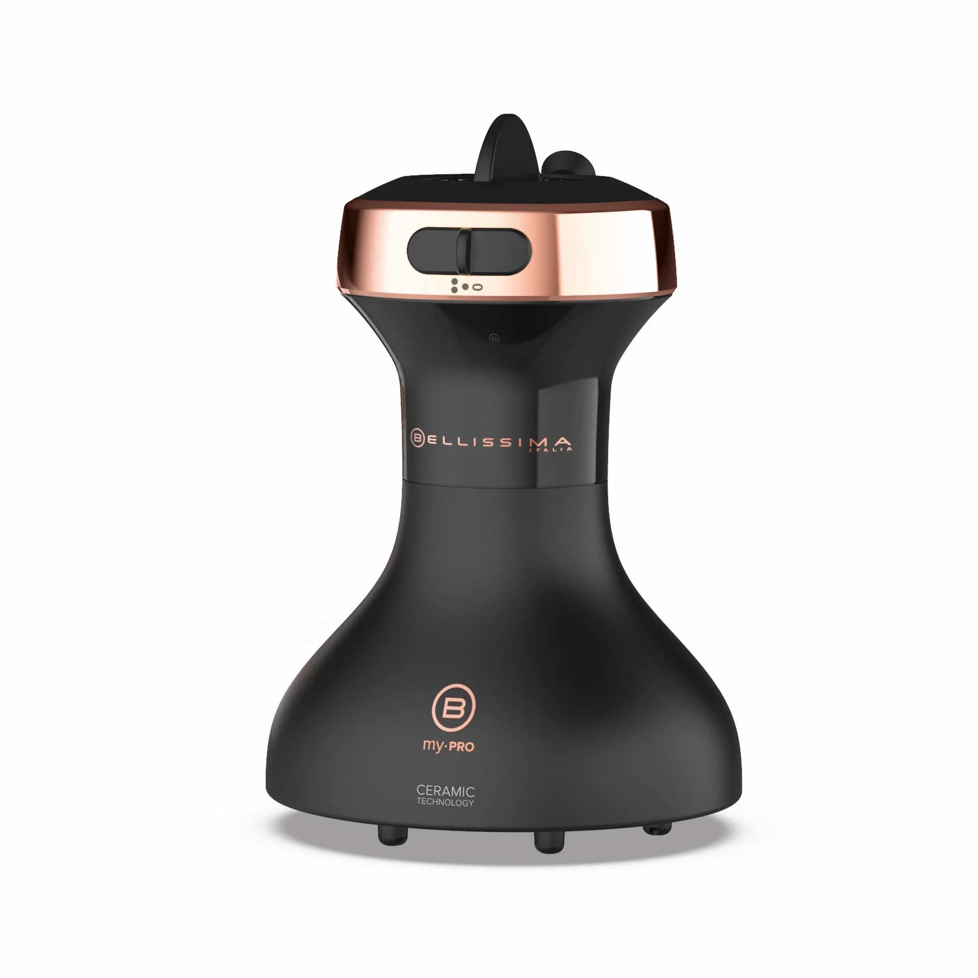 Imetec Bellissima My Pro Diffon ceramiczna szczotka na gorące powietrze do włosów kręconych, technologia ceramiczna, 700 W, 2 kombinacje powietrza i temperatury, bez efektu kruszenia
