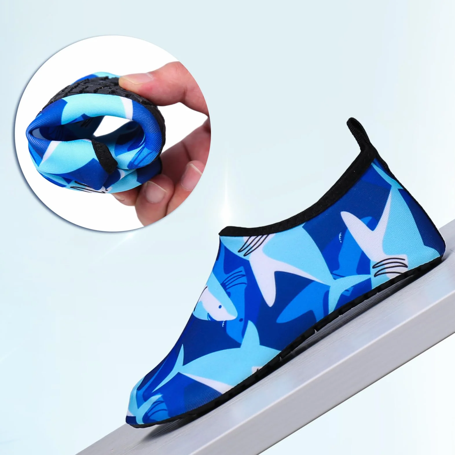 Buty do pływania dla małych dzieci, buty do wody, dla dziewcząt, chłopców, dzieci, antypoślizgowe buty do wody, na plażę, basen, do surfowania, ogrodu, na plażę