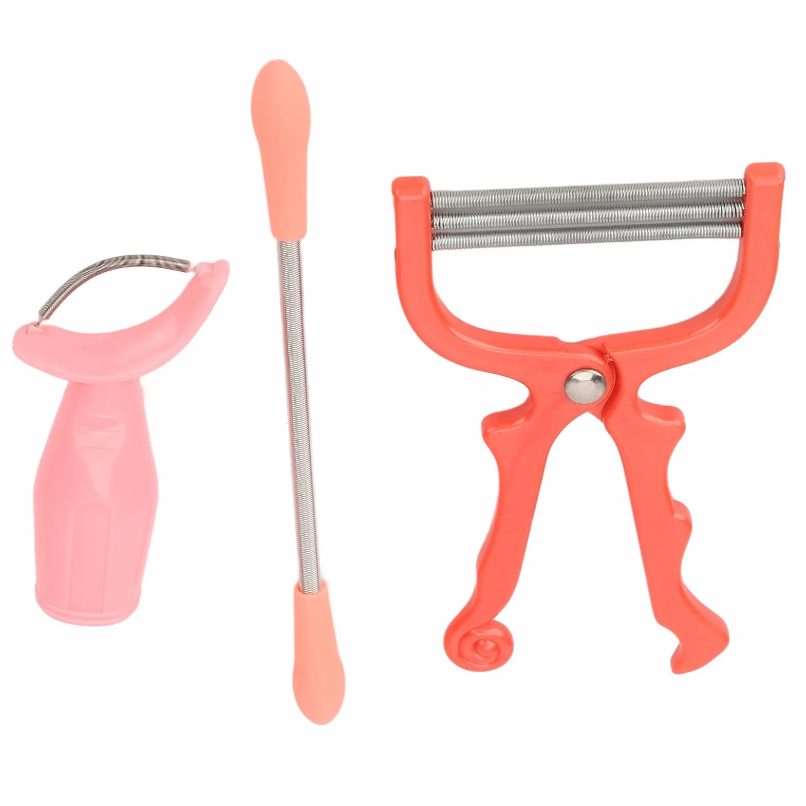 Sprężynowe depilatory, sprężyny do usuwania włosów z twarzyEpilator Stick Tools, Healifty Depilatory Tools, Remove Nnwanted Hair Przenośna stal nierdzewna Trwała bez plastiku bez pigmentów