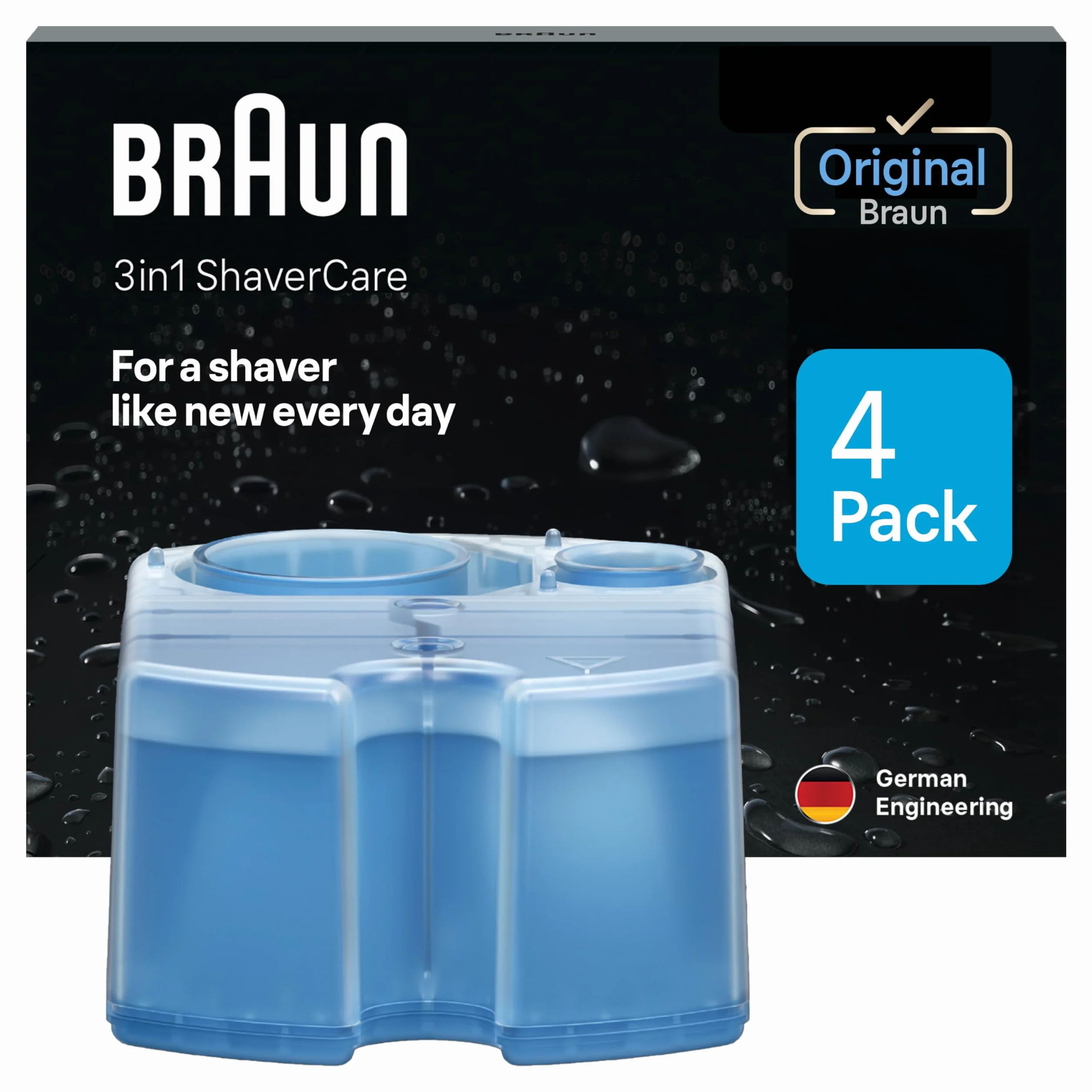 Braun Wkłady do napełniania Clean & Renew CCR 4 szt
