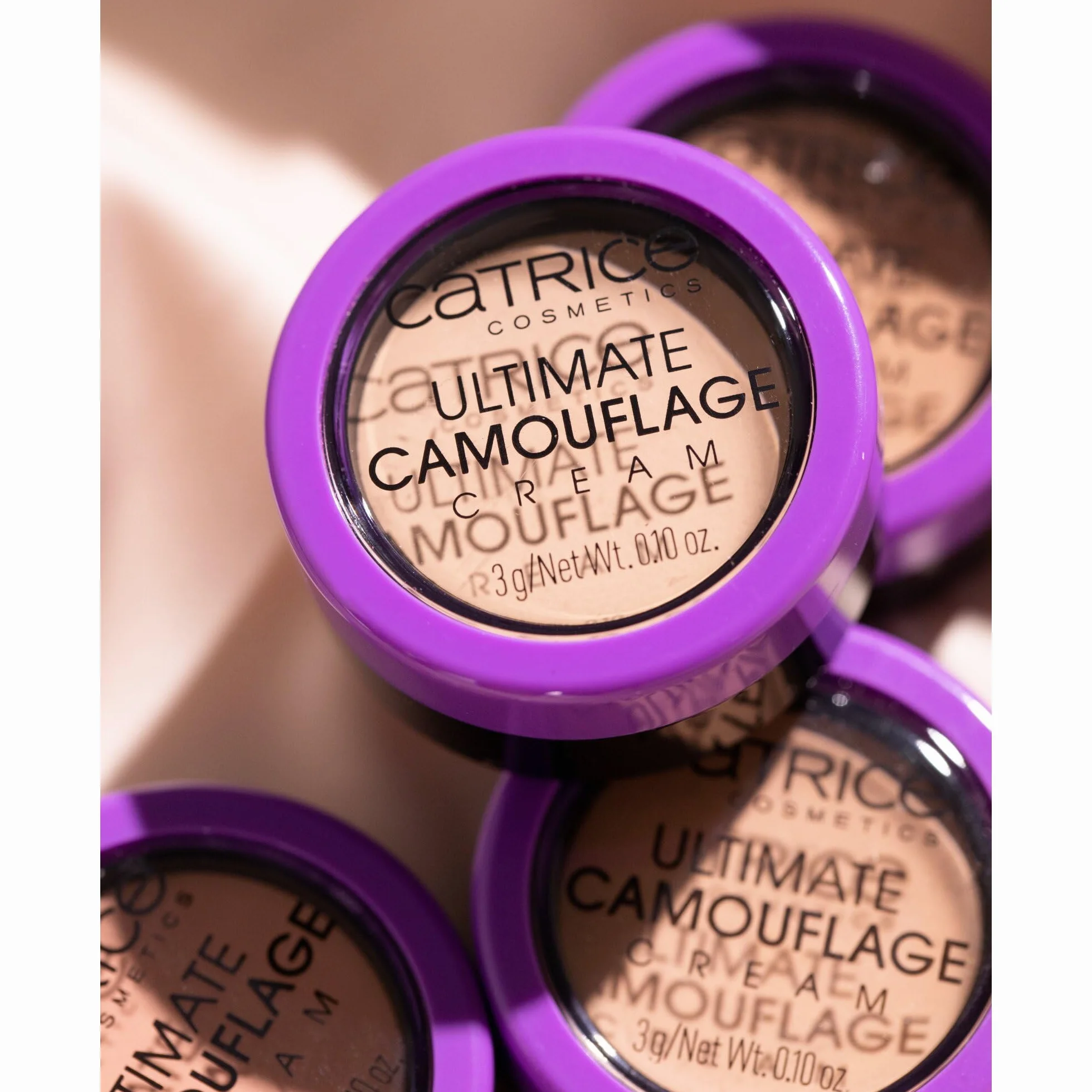 Catrice Korektor w kremie Ultimate Camouflage Cream, długotrwały, matujący, korekcja kolorów, naturalny, matowy (3g)