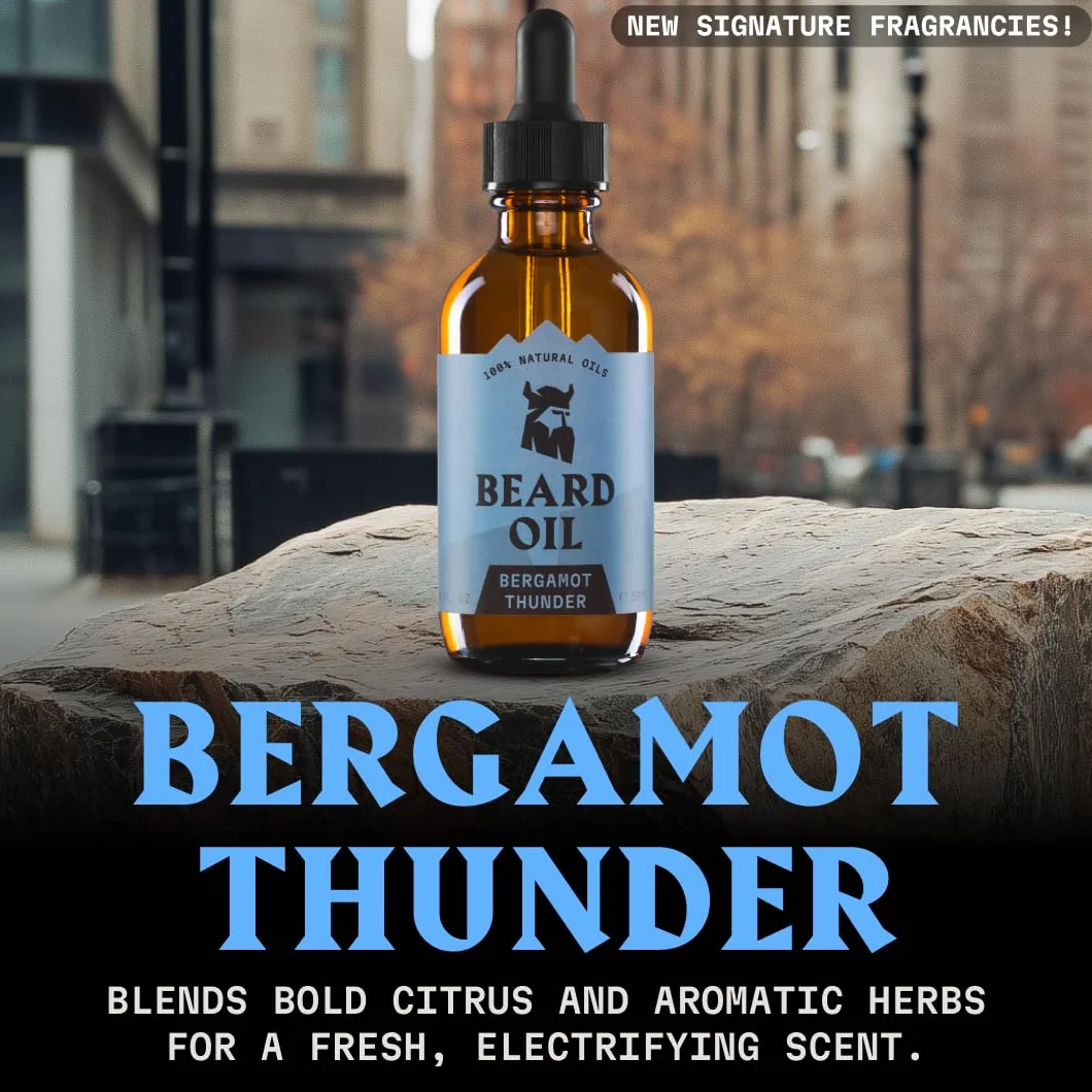 Striking Viking Olejek do brody Bergamont Thunder 2 fl oz