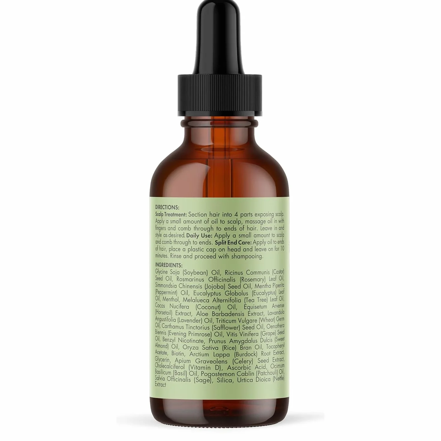 MIELLE Rosemary Mint Scalp & Hair STRENGTHENING Oil 59ML, Pojedynczy, Standardowy