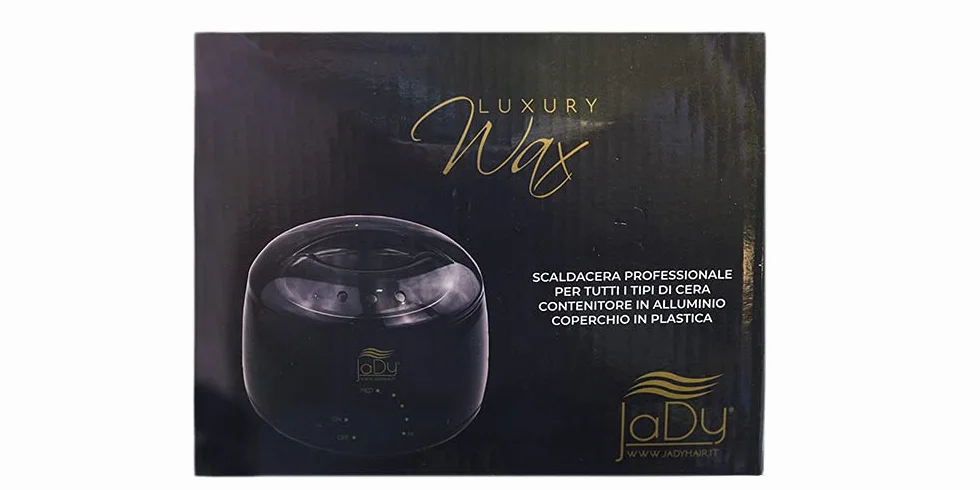 JaDy - Profesjonalny Podgrzewacz do podgrzewacza Brazylijski Grzejnik Słoik Elektryczny Podgrzewacz Do Wosku Wosk Profesjonalny Podgrzewacz Elektryczny Piekarnik Wosk JaDy Luksusowy Wosk Czarny)