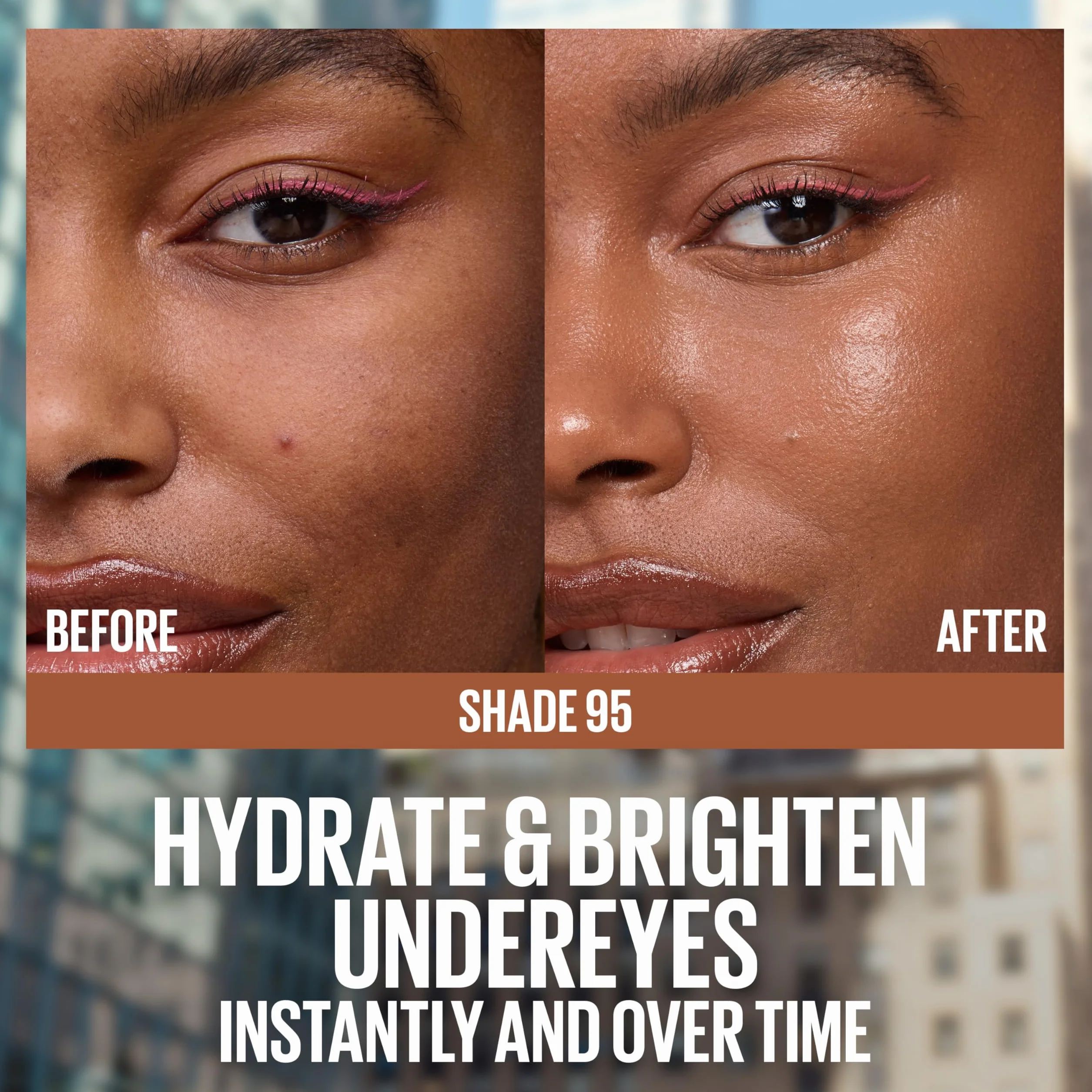 Maybelline New York korektor do twarzy Lifter Concealer, do wszystkich rodzajów skóry, formuła nawilżająca, z kofeiną i peptydami, odcień: 30, 11 ml