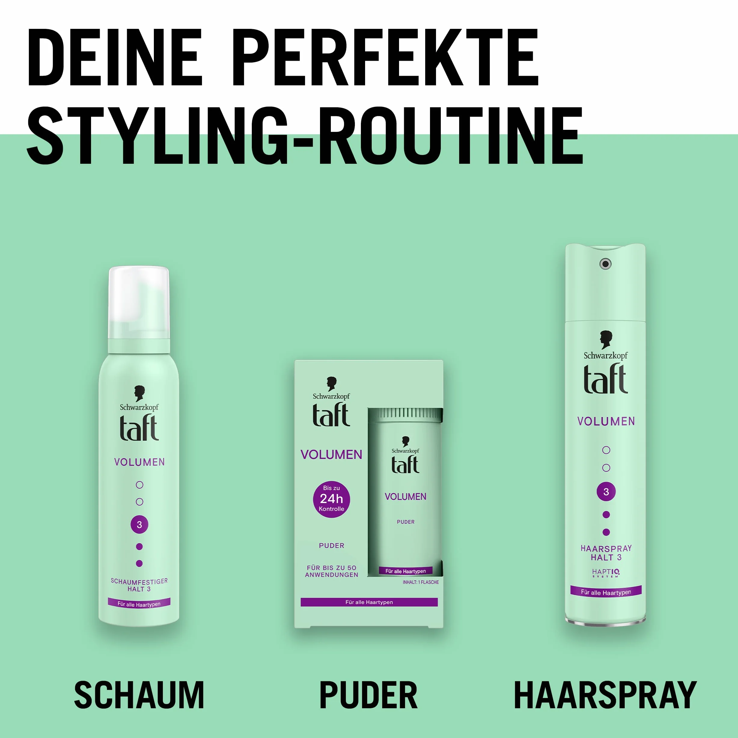 Schwarzkopf TAFT puder do stylizacji włosów objętość 2 x 10 g wegański