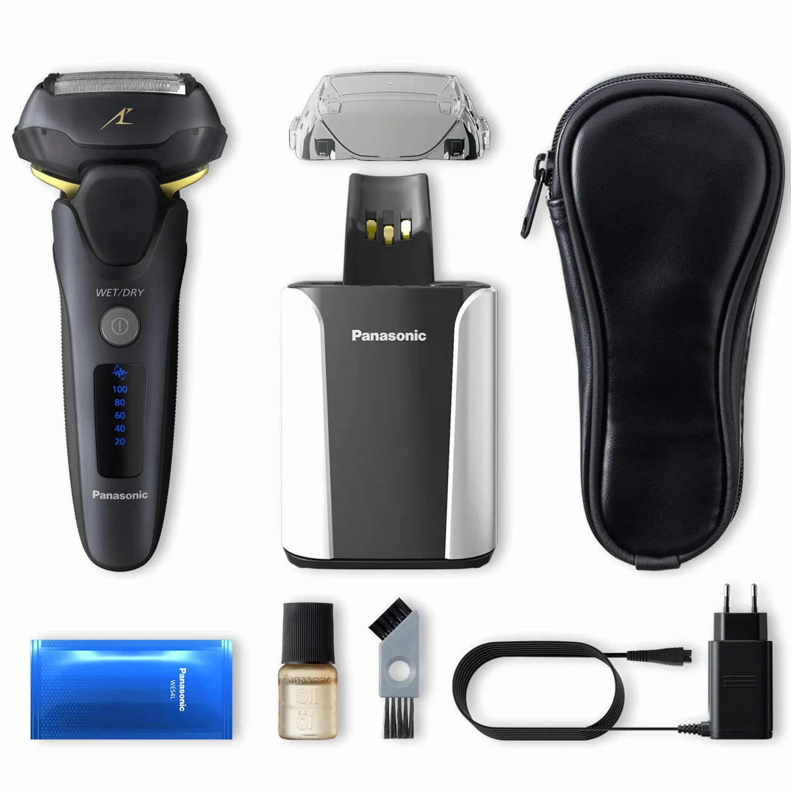 Panasonic ES-LV97-K803 Golarka Elektryczna, Czarny, 5 ostrzy, 1.22 KG