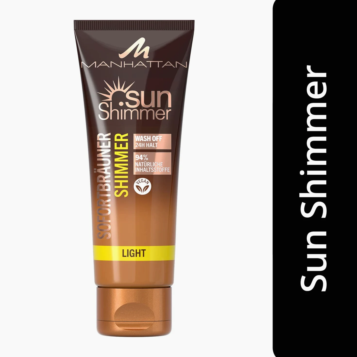 Manhattan Sunshimmer Błyskawiczna opalenizna z połyskiem 125 ml
