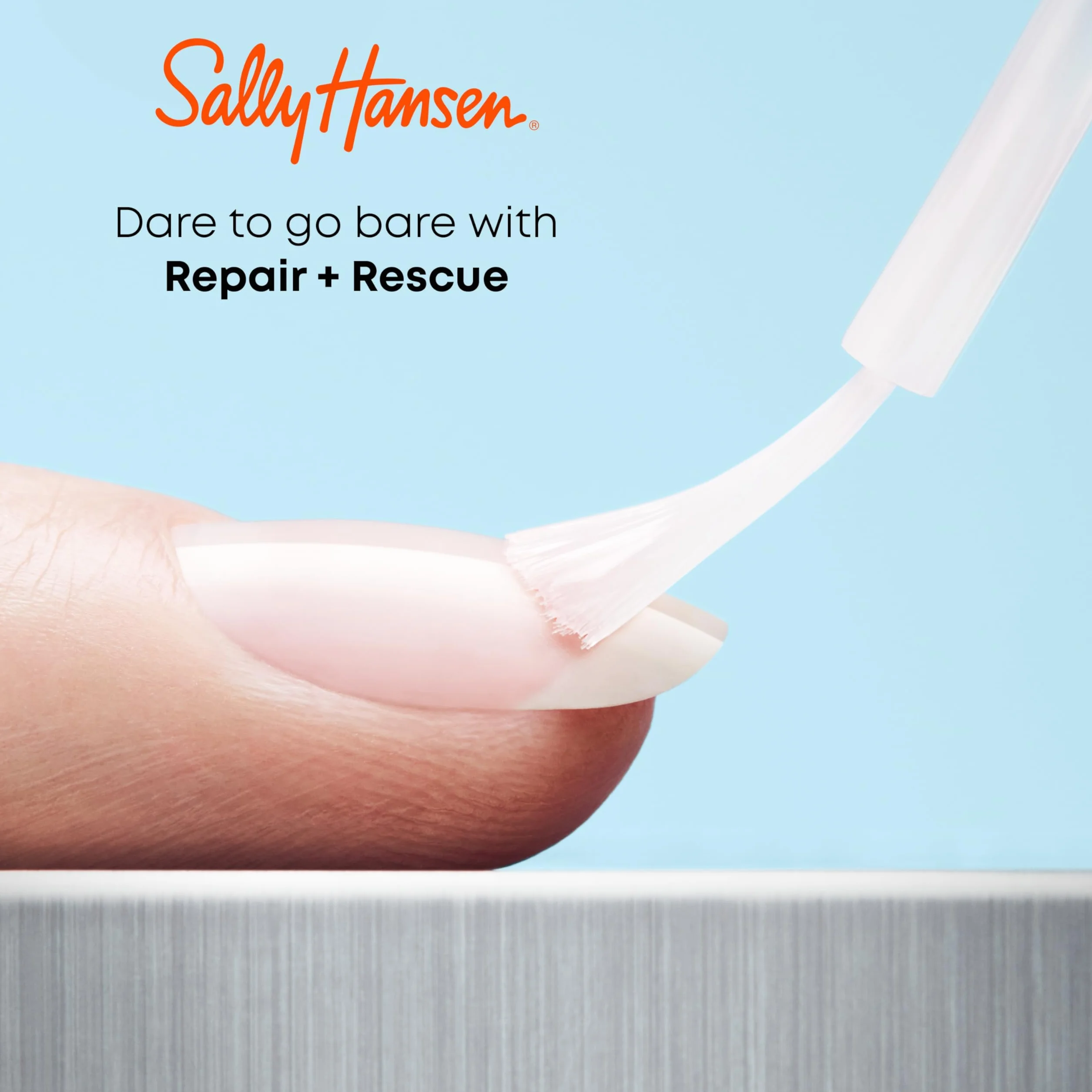 Sally Hansen, Repair + Rescue Insta-Smooth Ridge Filler, samopoziomujący podkład do paznokci, 13 ml