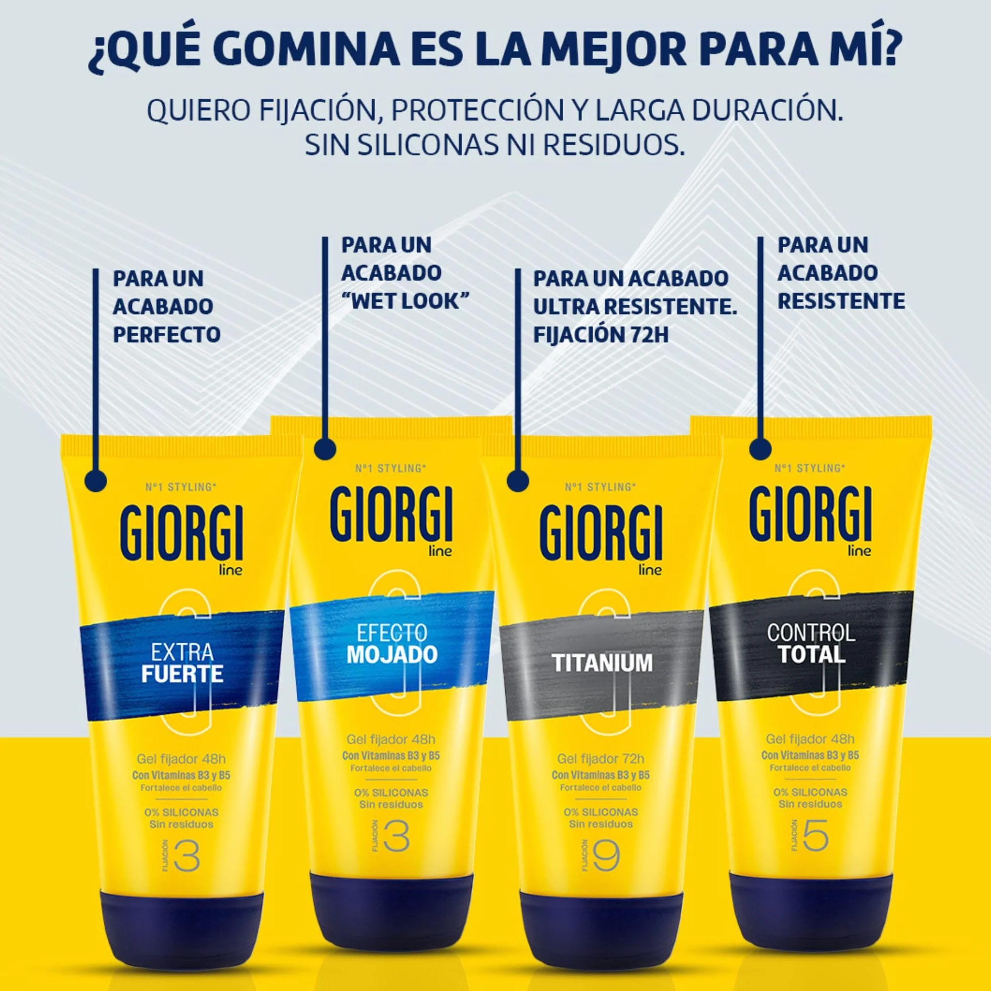 Giorgi Line żelka mocna 0% silikon 48 h 240 ml XXL
