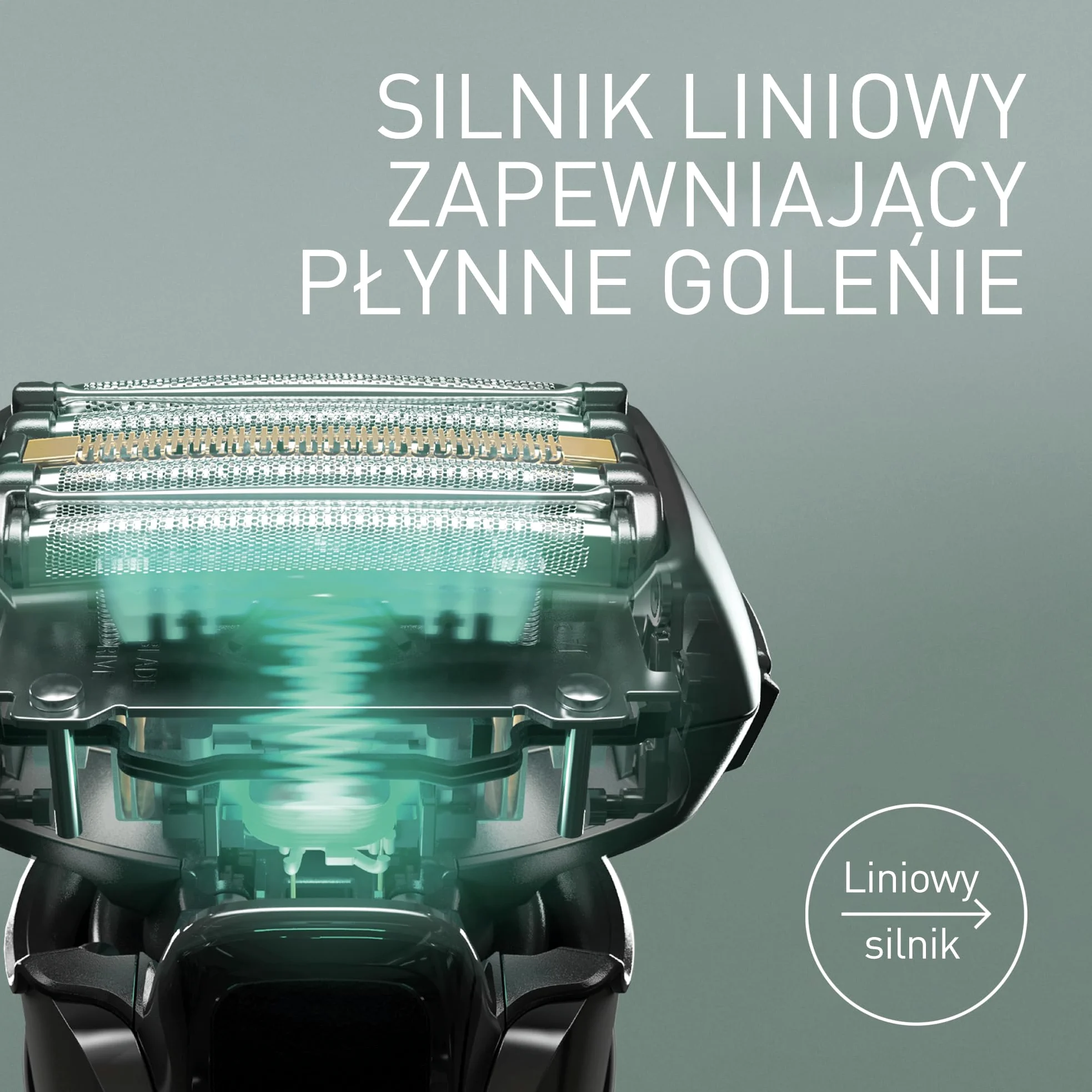 Panasonic ES-LV6U golarka elektryczna z 5 ostrzami, elastyczna głowica 20D, czujnik golenia, szybkie ładowanie, wysuwany trymer, etui, czarna