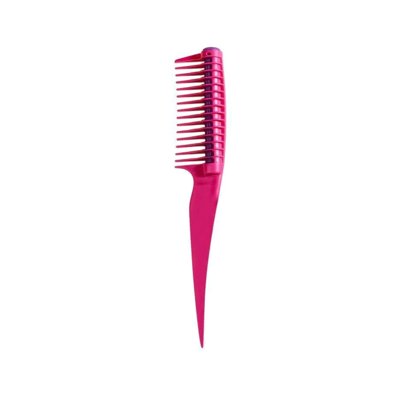 DieffematicSZ Grzebień Professional Wide Tooth Hair Comb Removable Rolling Core Brush Dye Coloring Tools Barber Comb Hair Styling Accessories