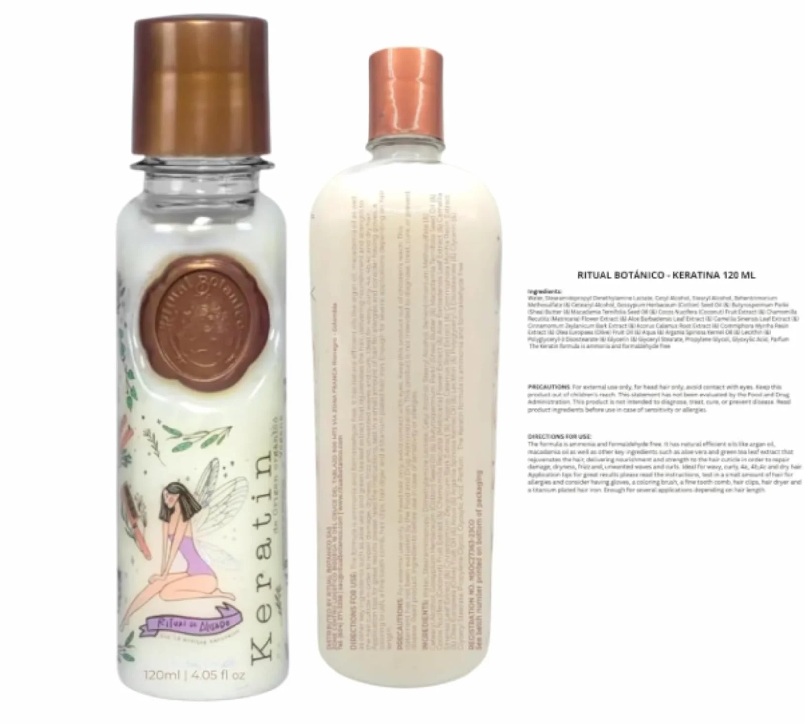 MAIKE AMOUR Keratina RITUAL BOTANICO 120 ml zabieg keratynowy z olejkami i aminokwasami