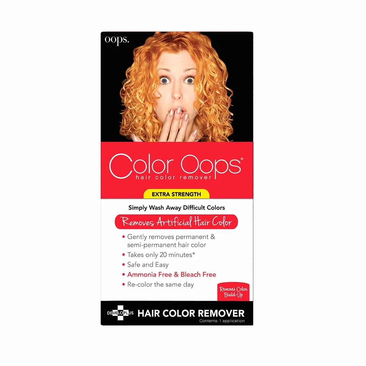 Color Oops Developlus środek do usuwania farby do włosów, ekstra mocny, 1 aplikacja
