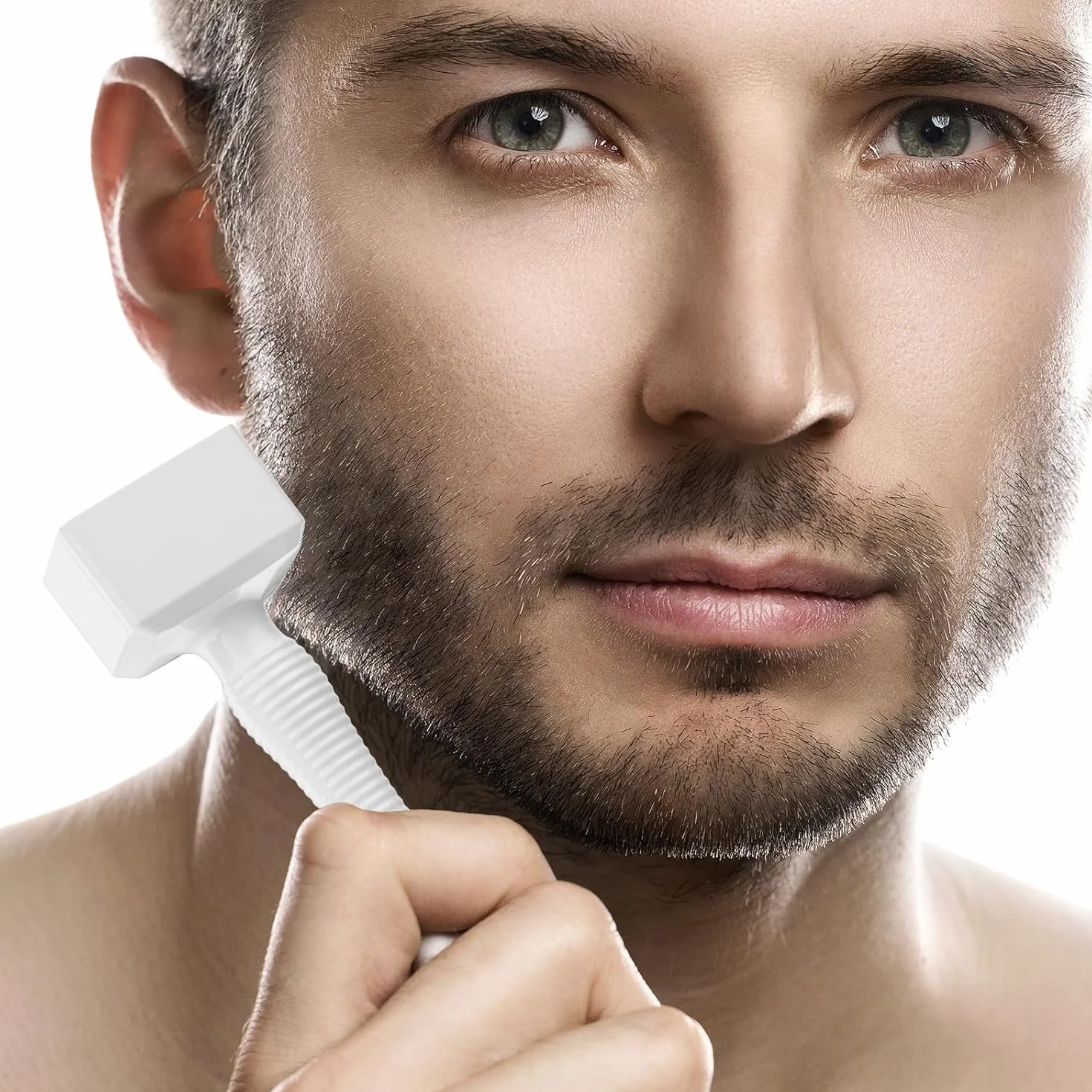 Regulowany stempel Derma Microneedling 140 tytanowych szpilek 0-3 mm do twarzy ciała włosów brody