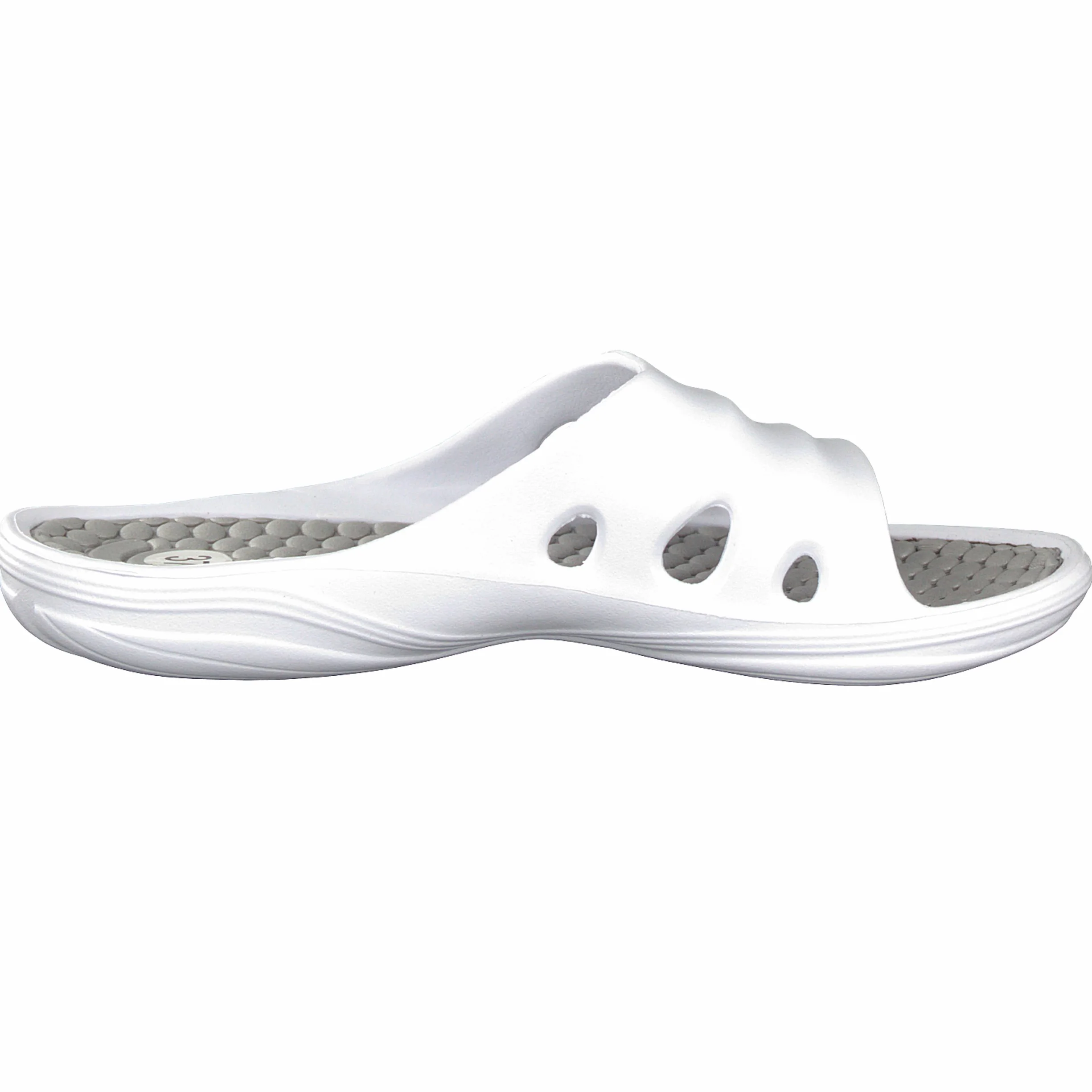 Brandsseller Damskie buty kąpielowe, klapki kąpielowe, buty plażowe, kolory: biały/koralowy, biały/jasnoszary, biały/turkusowy, rozmiar: 36-41