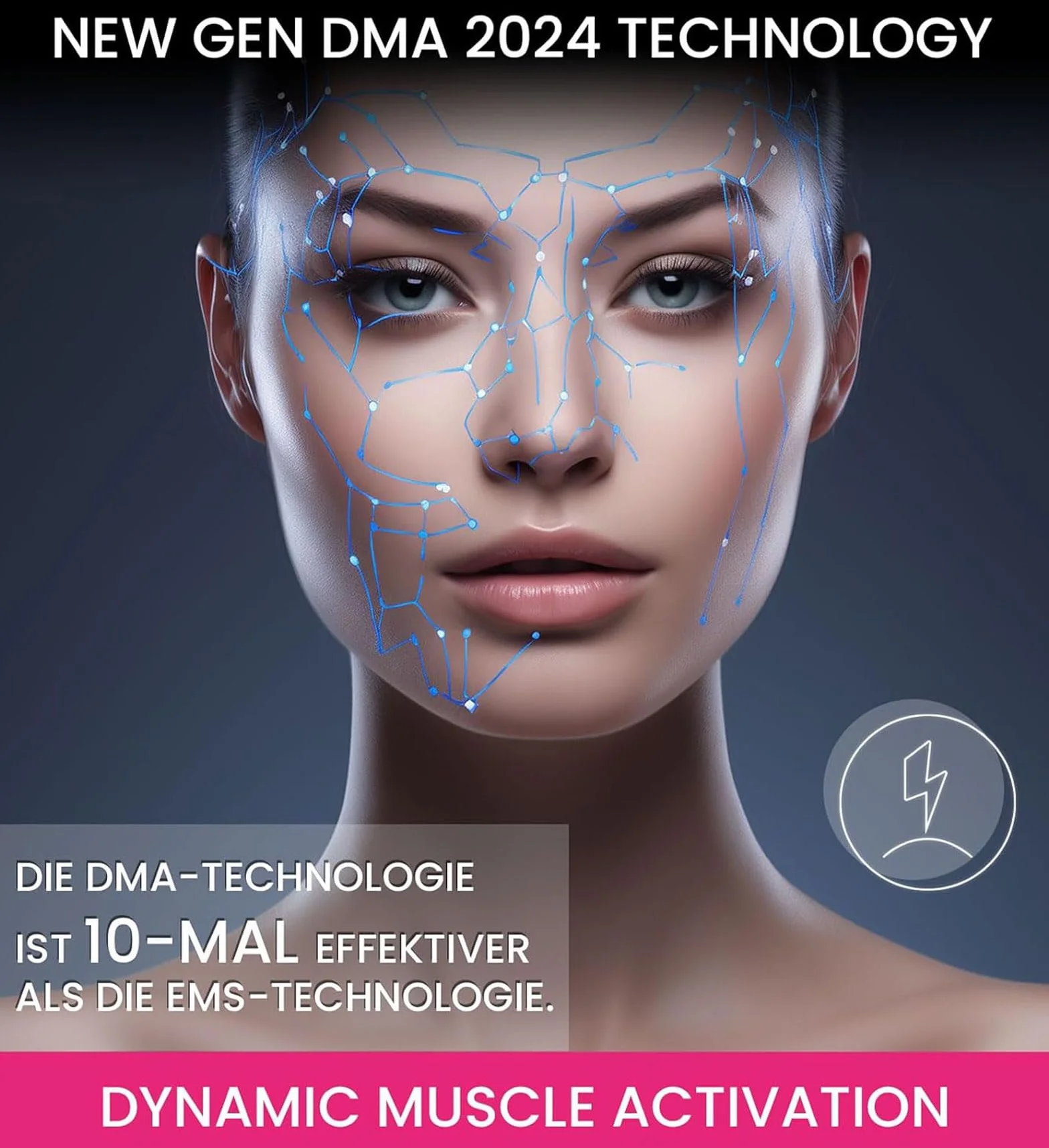 Beautifly Intenso Aura Age Defy masażer liftingujący do twarzy z technologią DMA