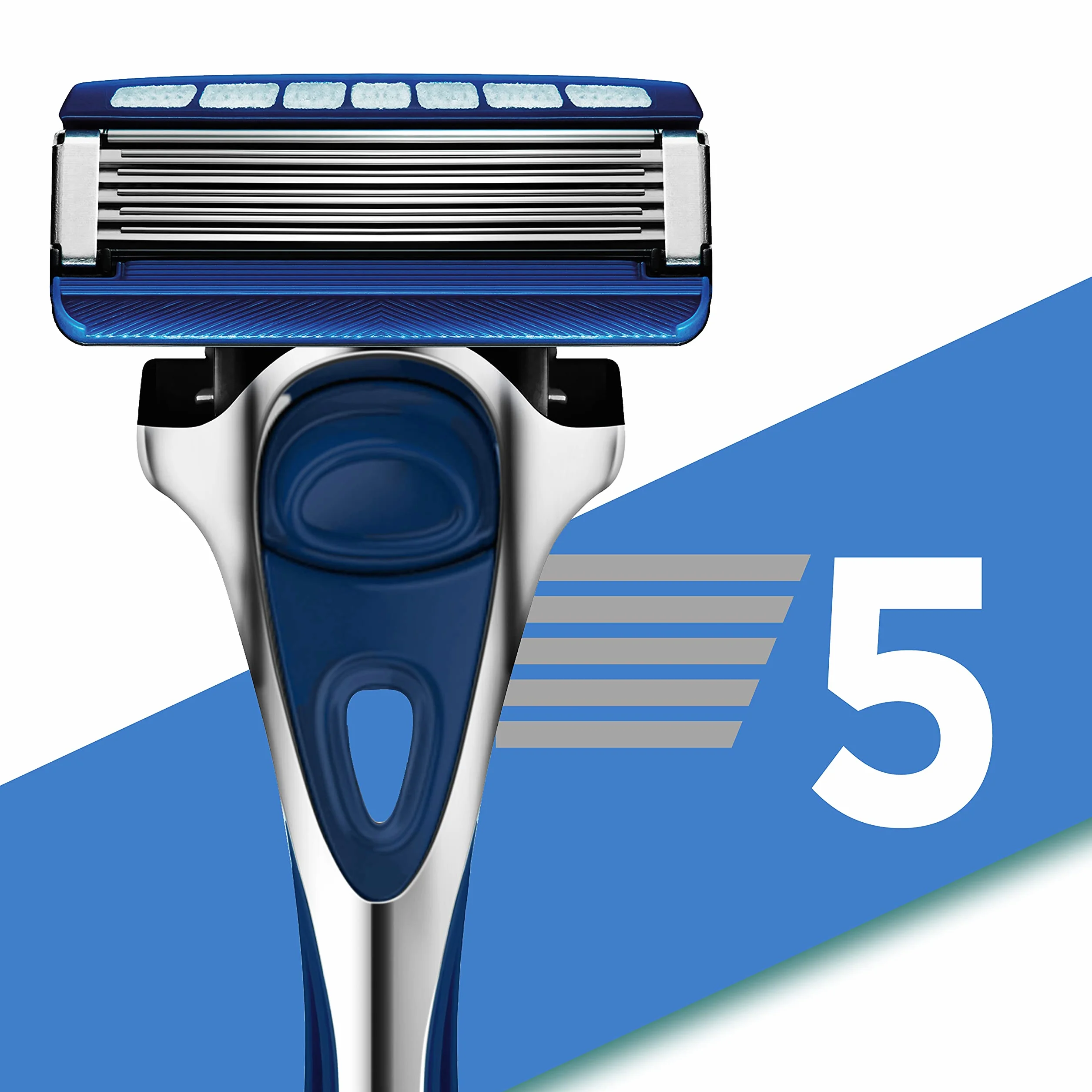 Wilkinson Sword Hydro 5 golarka dla mężczyzn 12 ostrzy składany trymer