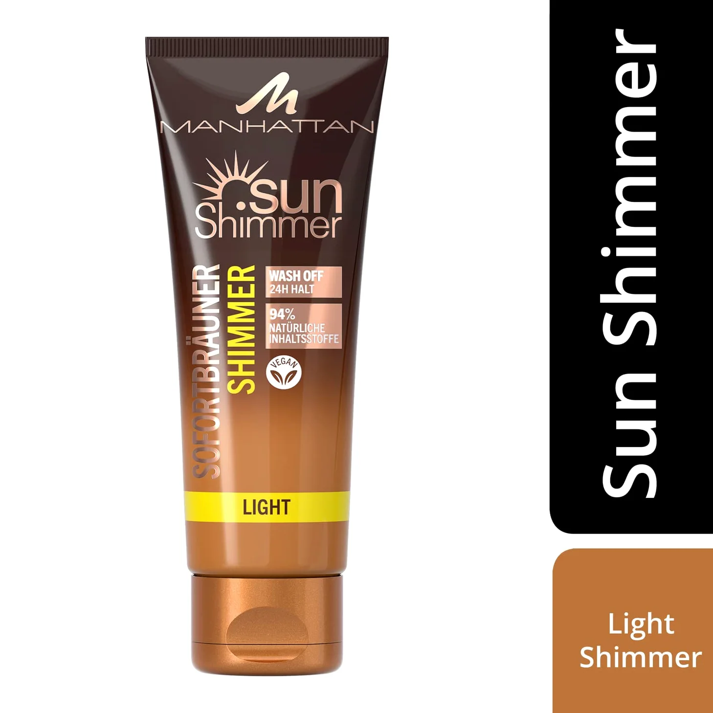 Manhattan Sunshimmer Błyskawiczna opalenizna z połyskiem 125 ml