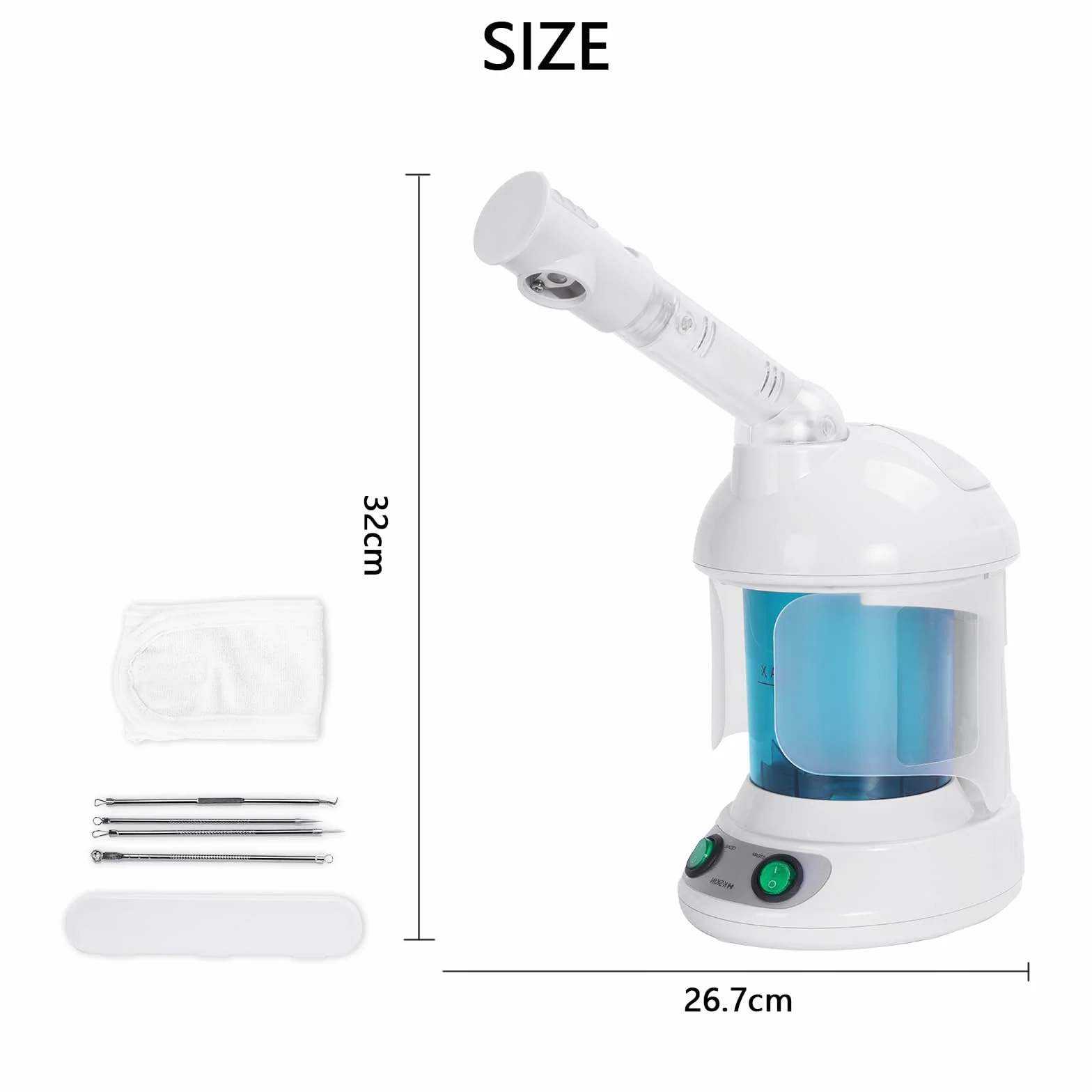 Urządzenie do Oczyszczania Porów Nano Ionic Para do Twarzy SPA