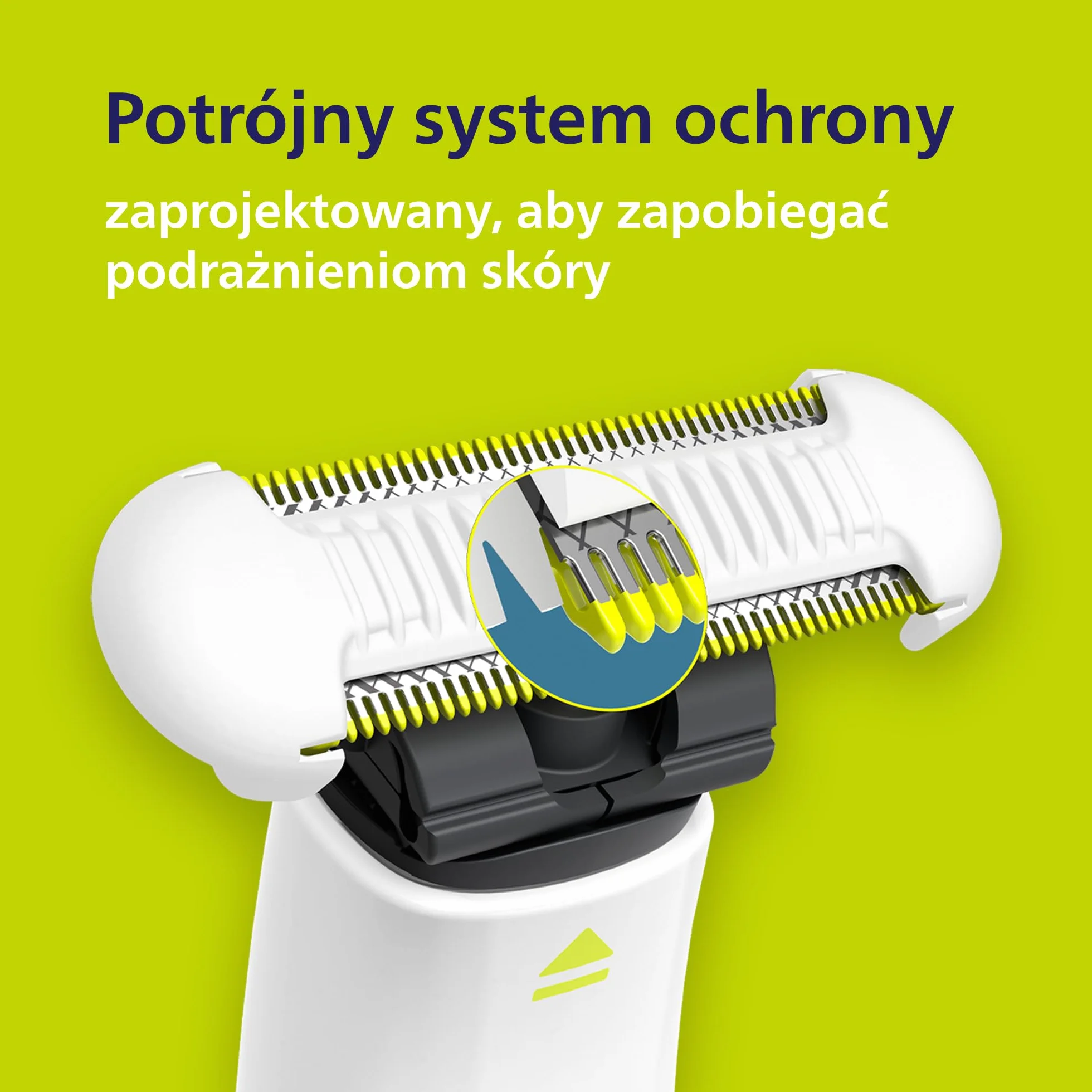 Philips Oneblade QP229/50 Ostrza Golarki, Biały, 2 szt.