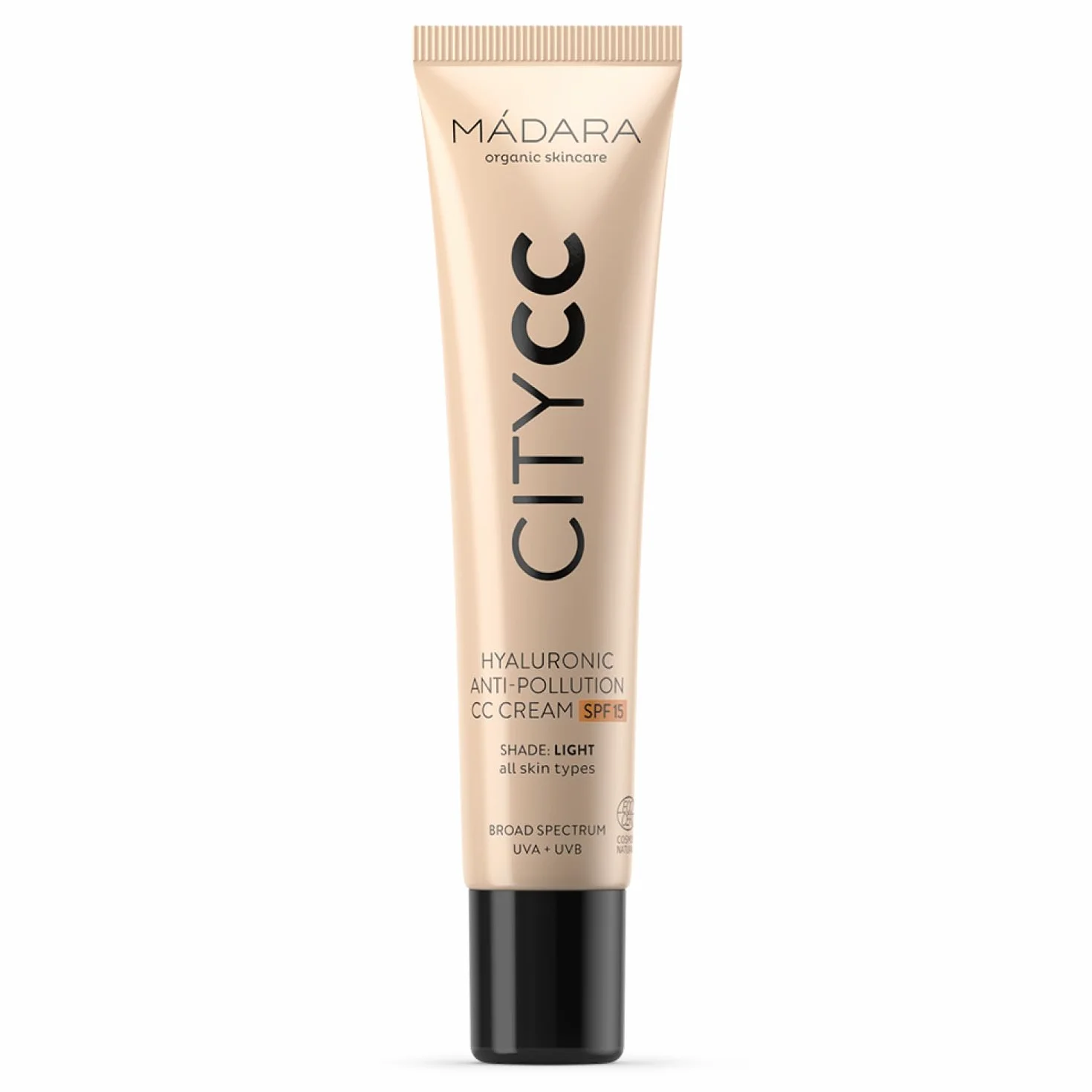 MÁDARA City CC Krem CC Anti-Pollution SPF15 JASNY BEŻ 40ml Organiczna pielęgnacja skóry