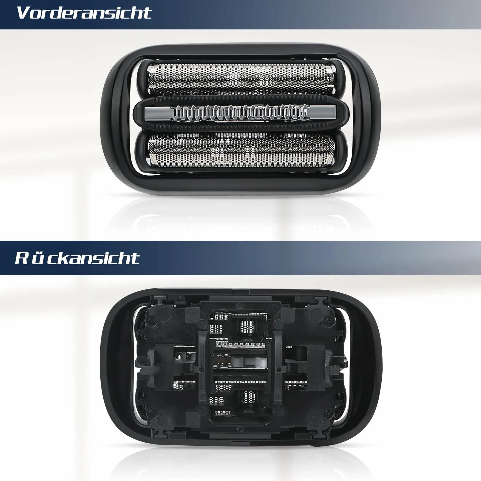 Głowica goląca do Braun Series 5/6 53B, wymienna głowica do golarki elektrycznej, część zamienna kompatybilna z golarką męską