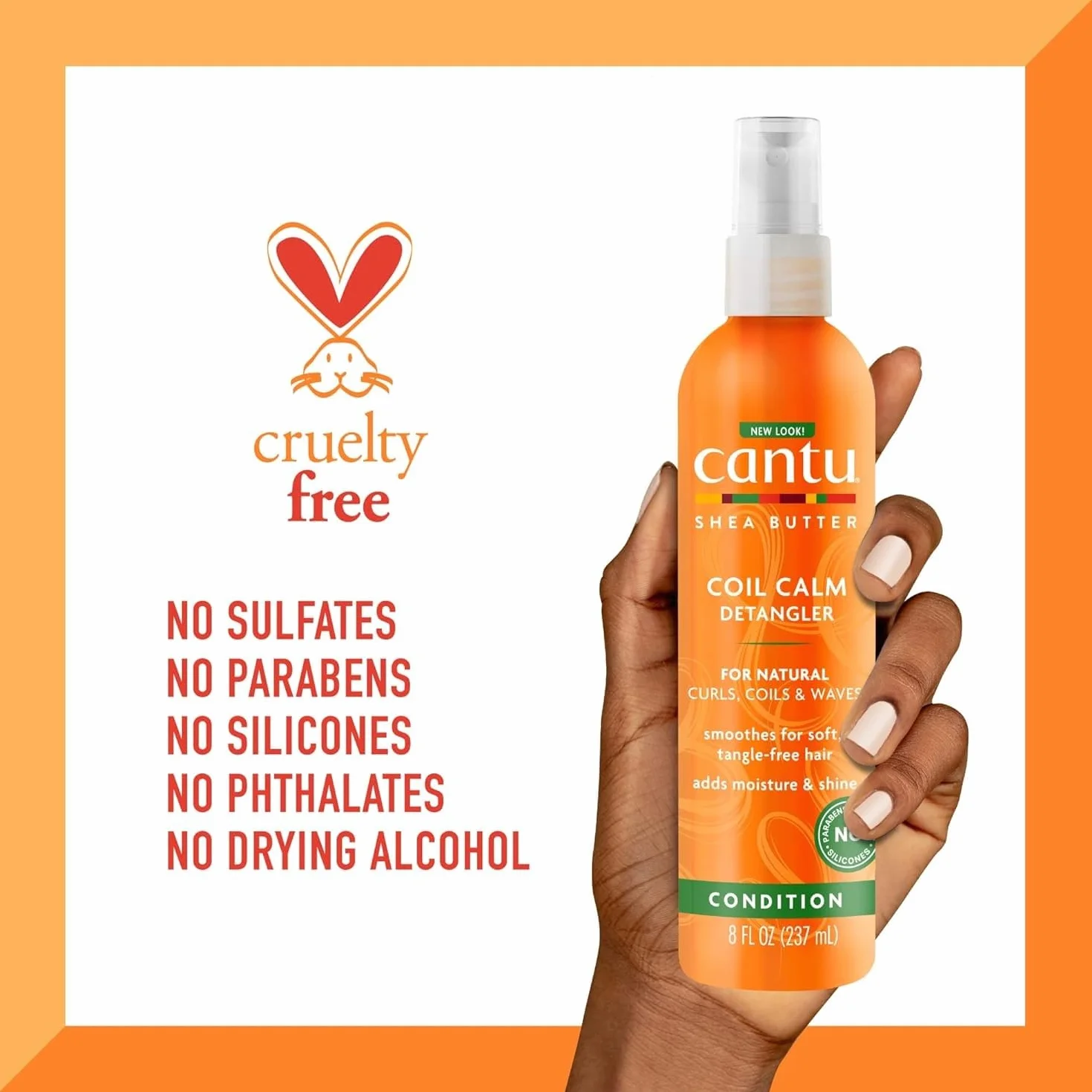 Cantu Natural Hair CÖl Calm Detangler Gischt 235 ml 2 sztuki