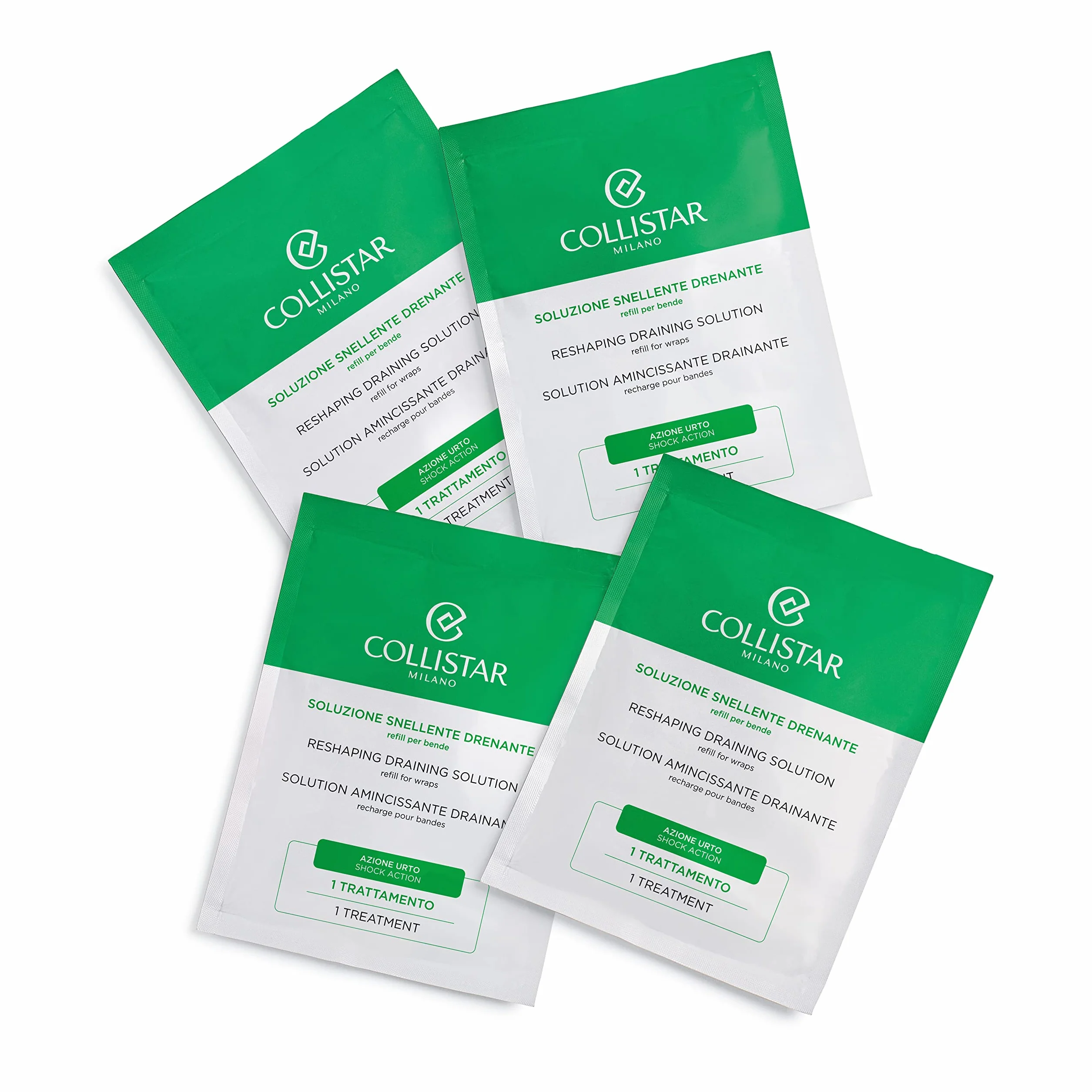Collistar Soluzione Snellente Drenante Refill Per Bende - 4 Trattamenti