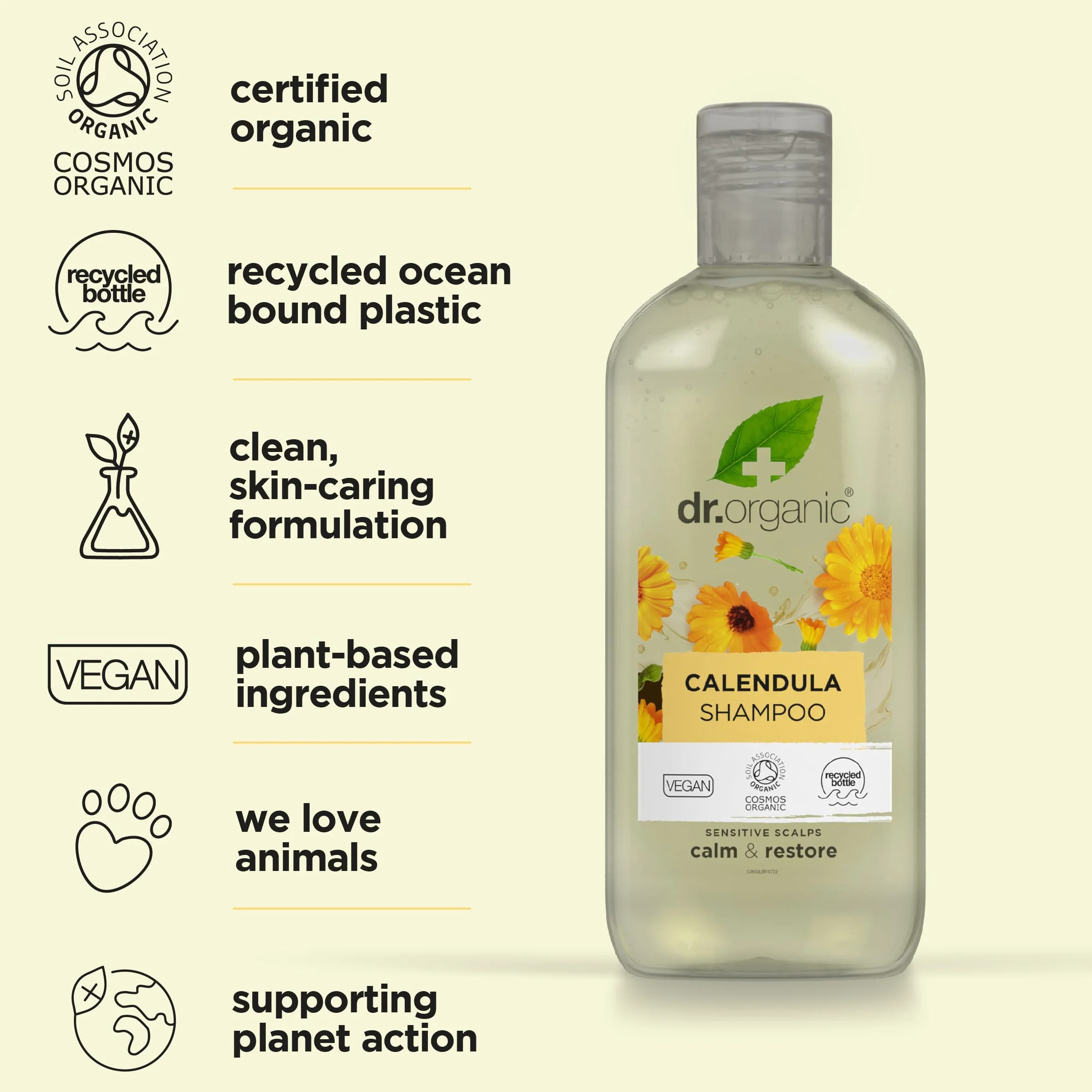 Dr.Organic Szampon Z Witaminą E 100g