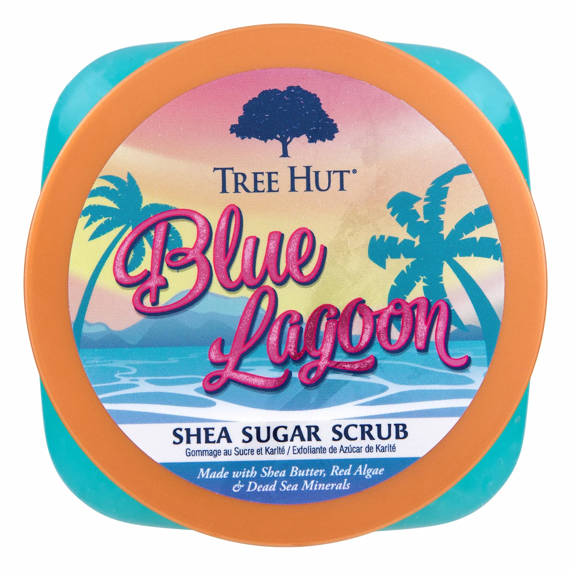 Tree Hut Blue Lagoon Peeling Cukrowy do Ciała 510 g