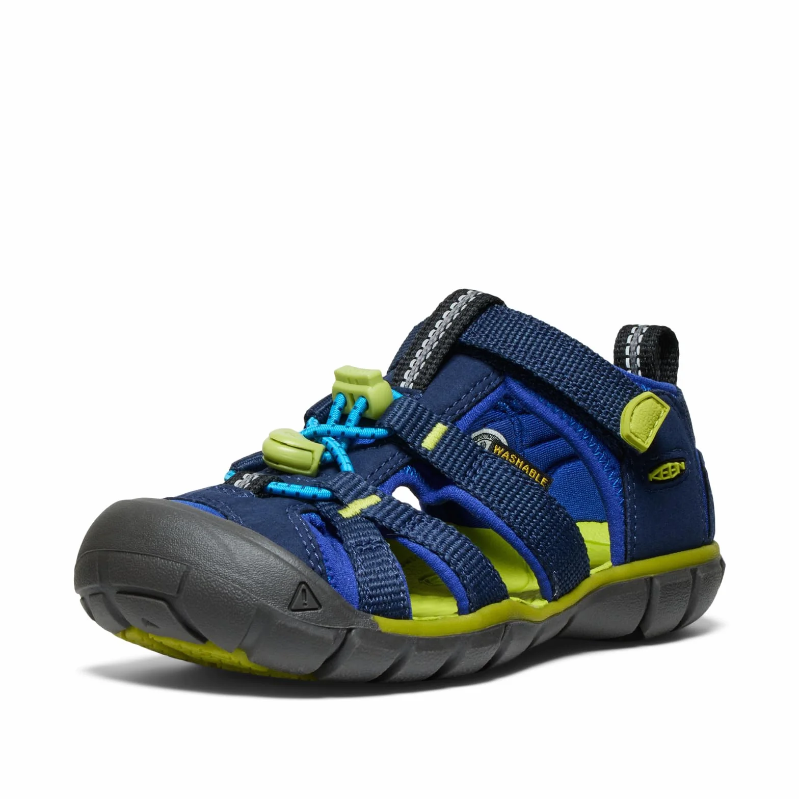 KEEN Sandały dziecięce Seacamp II CNX, Akademia Morska Chartreuse, 32-33 EU
