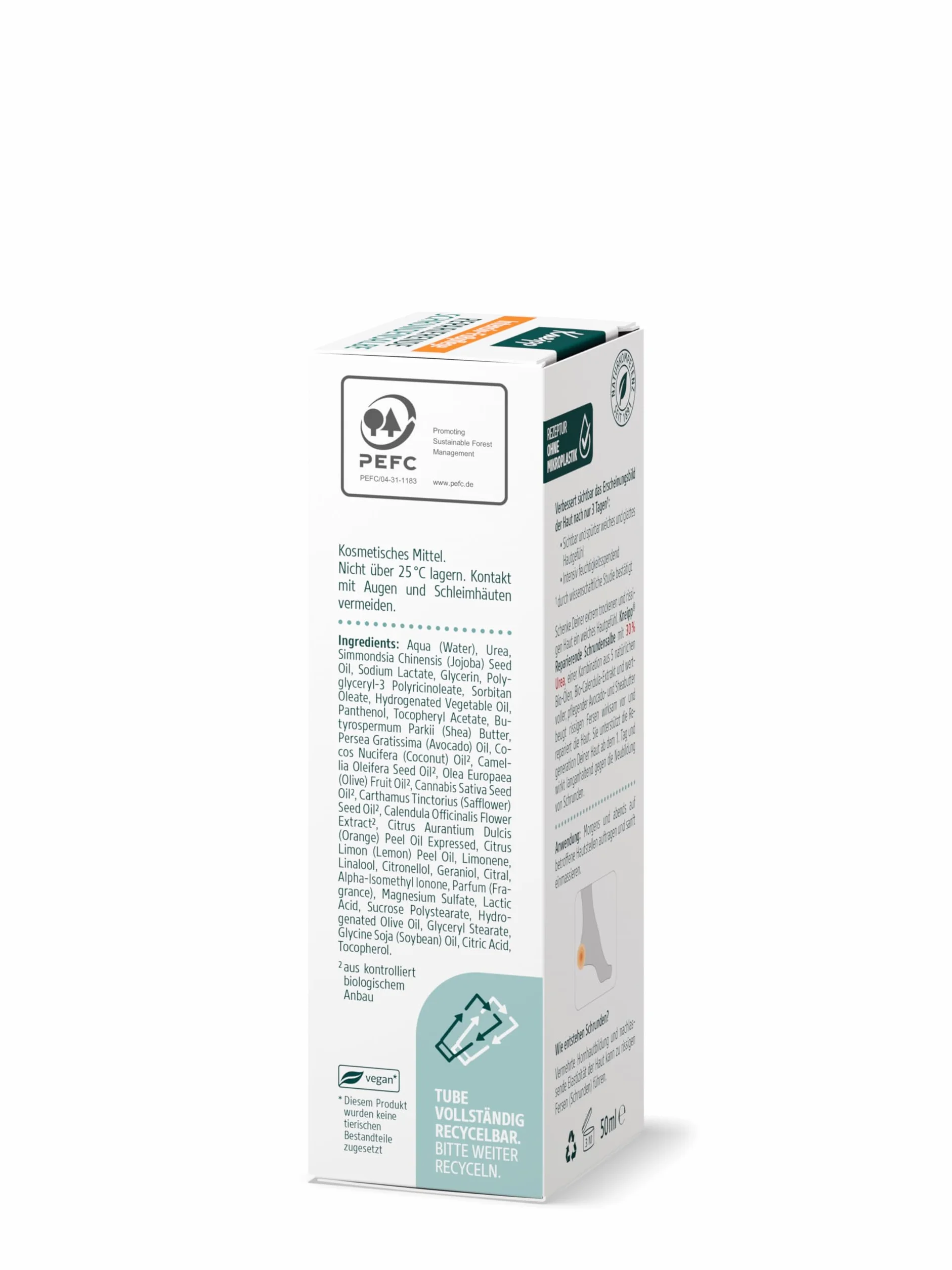 Kneipp Maść regenerująca z 30% mocznikiem do stóp 50 ml