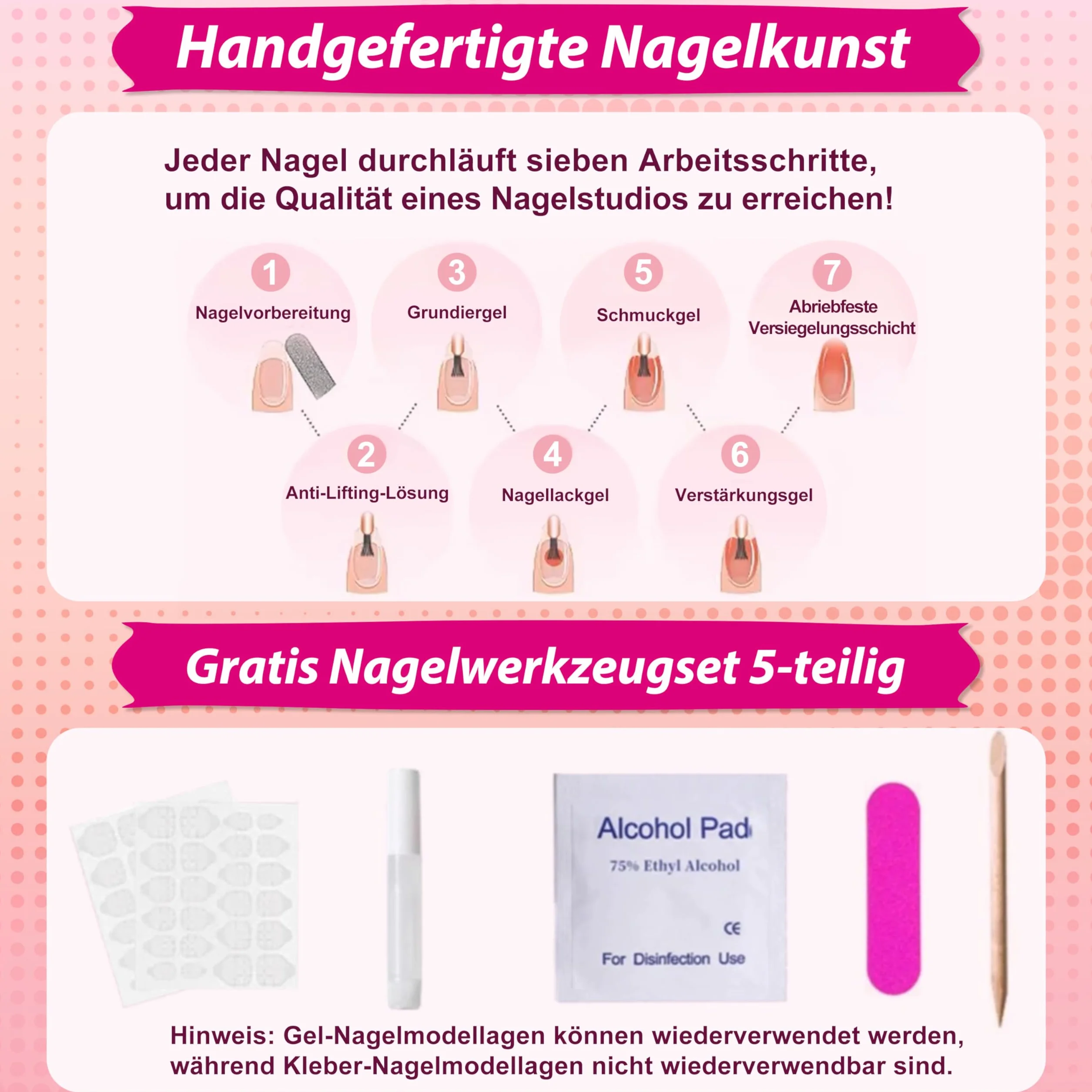 MrCuvaryas Nail Tips-X-0255-LY-24-05 Paznokcie u Stóp do Naklejenia, Kwadratowe Sztuczne Paznokcie w Pełni Pokrywające, DE-NailTips-X-0255-LY-24-05