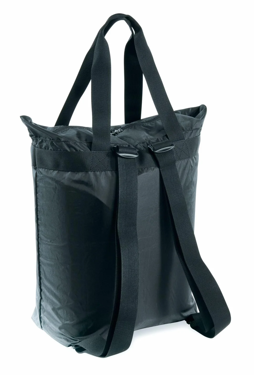 Tatonka Plecak Market Bag 22 l – lekka torba na zakupy z chowanymi szelkami i zamkiem błyskawicznym – może być używana jako torba lub plecak – 22 litry (czarna)