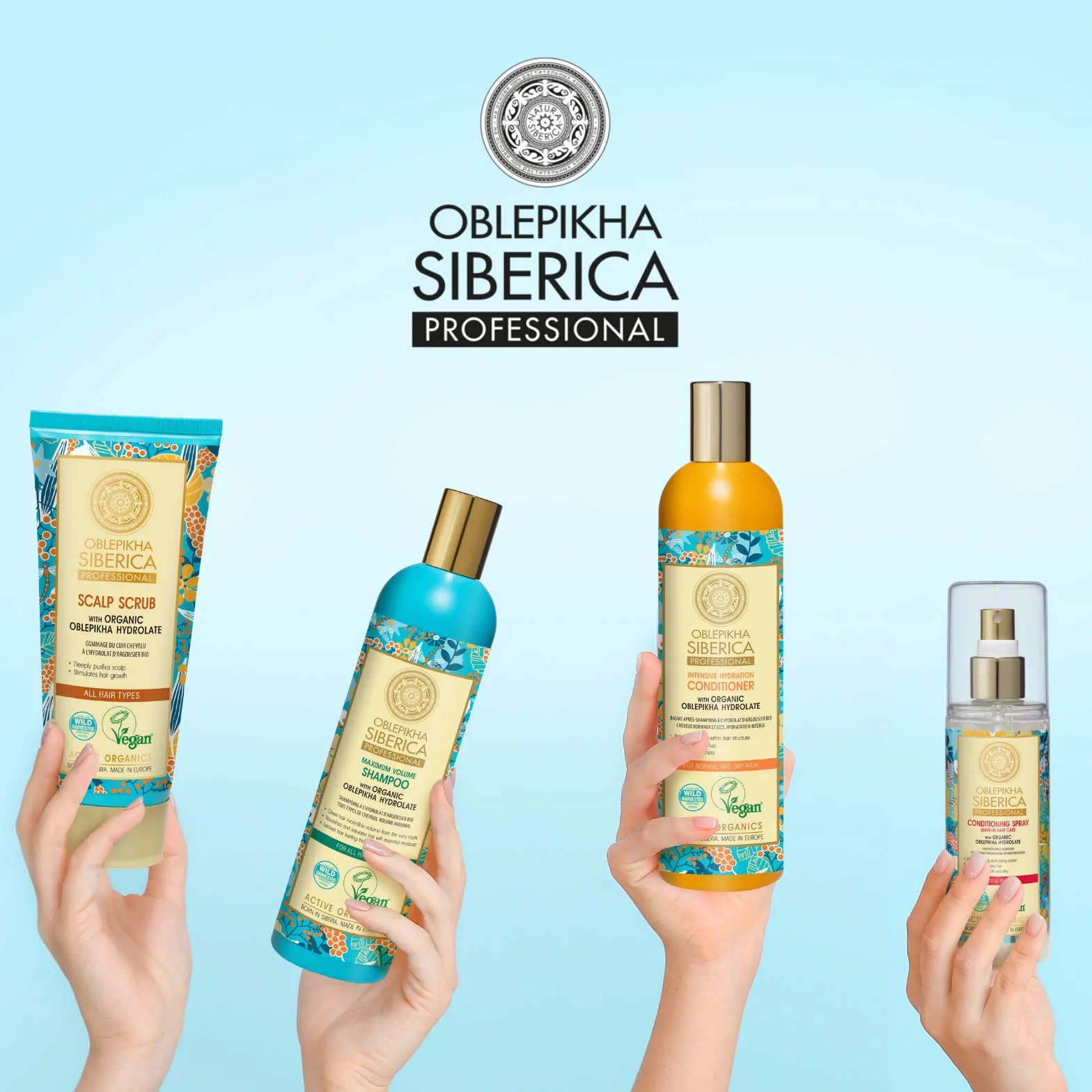 Natura Siberica Oblepikha Siberica peeling oczyszczający do skóry głowy, 200 ml
