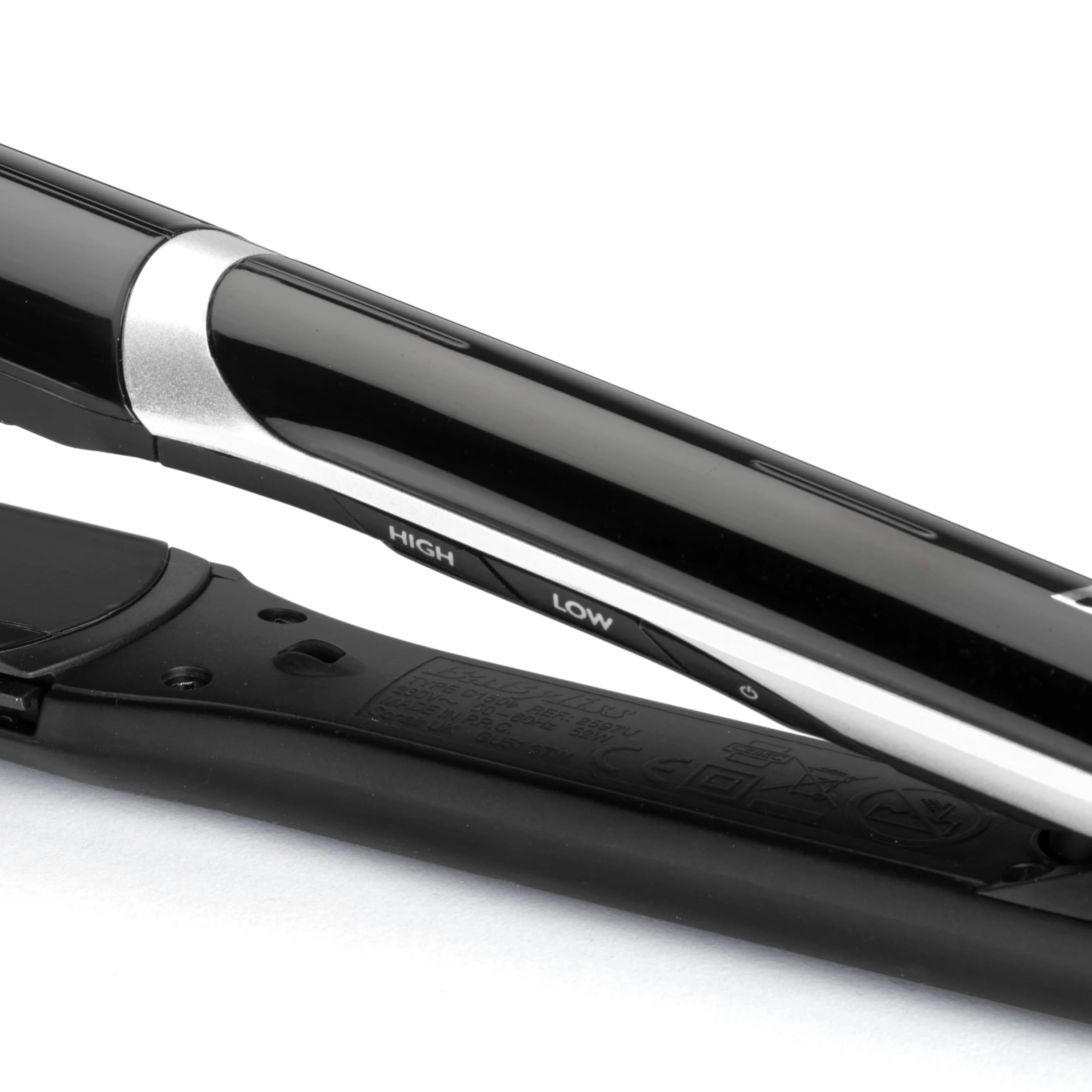 Prostownica BaByliss Smooth Pro Wide - ceramiczne płytki do gładkiej stylizacji o szerokości 35 mm do długich/grubych włosów, szybkie nagrzewanie, 5 ustawień temperatury do 235°C, ST397E
