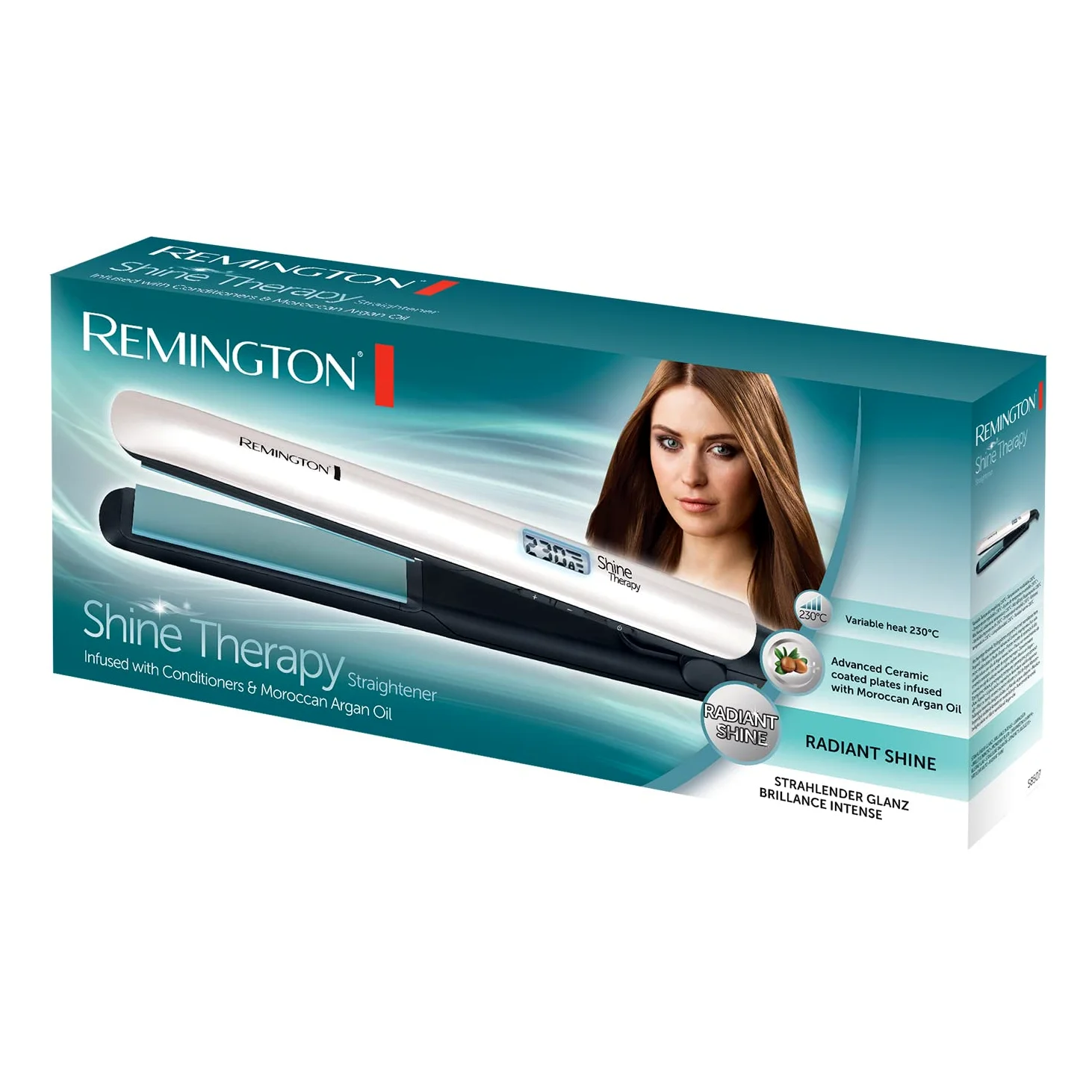 Remington prostownica do włosów Shine Therapy S8500 150-230°C ceramiczna