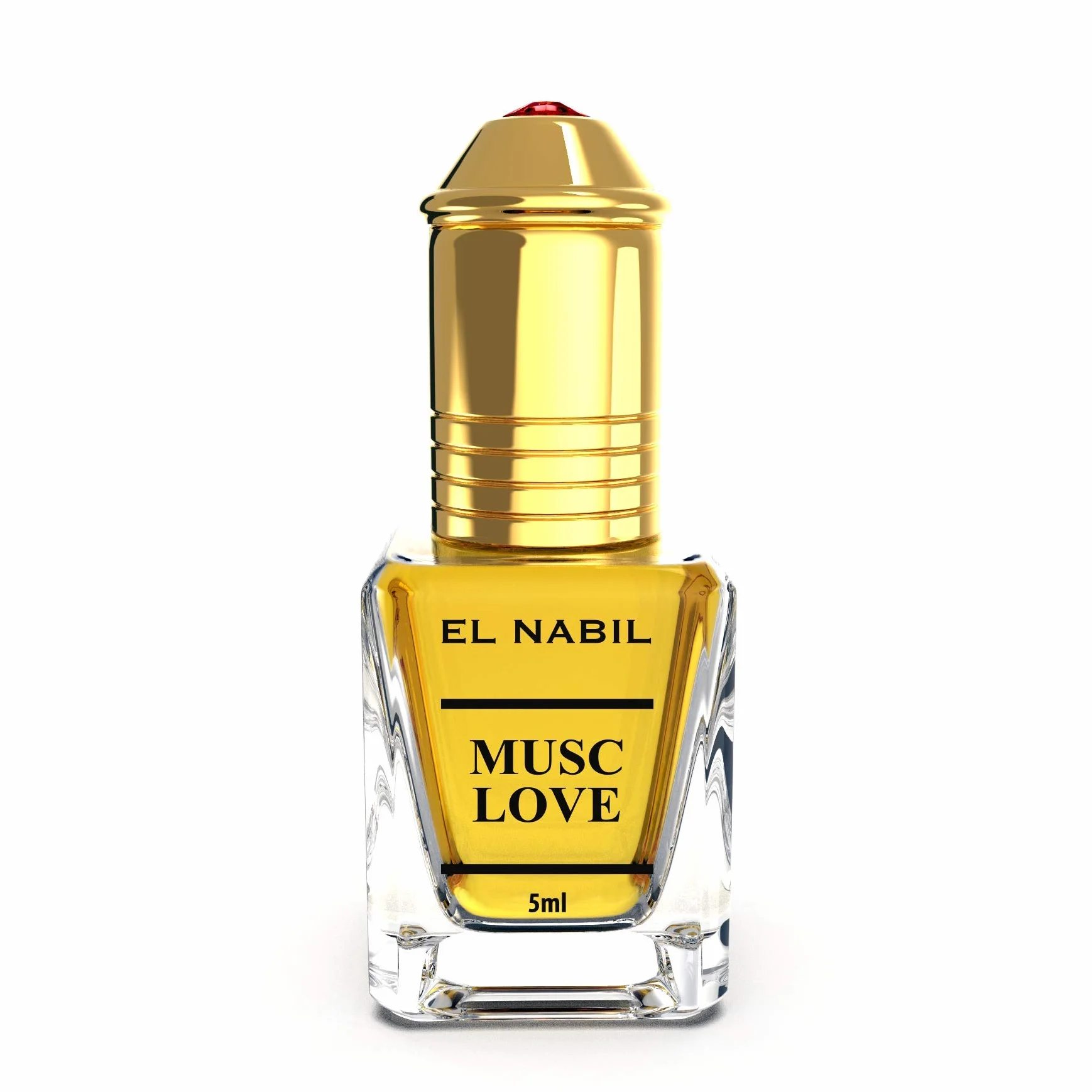 Musc Love 5ml Perfume Fragrance - El Nabil Misk Musk Perfume Oil for MEN & LADIES