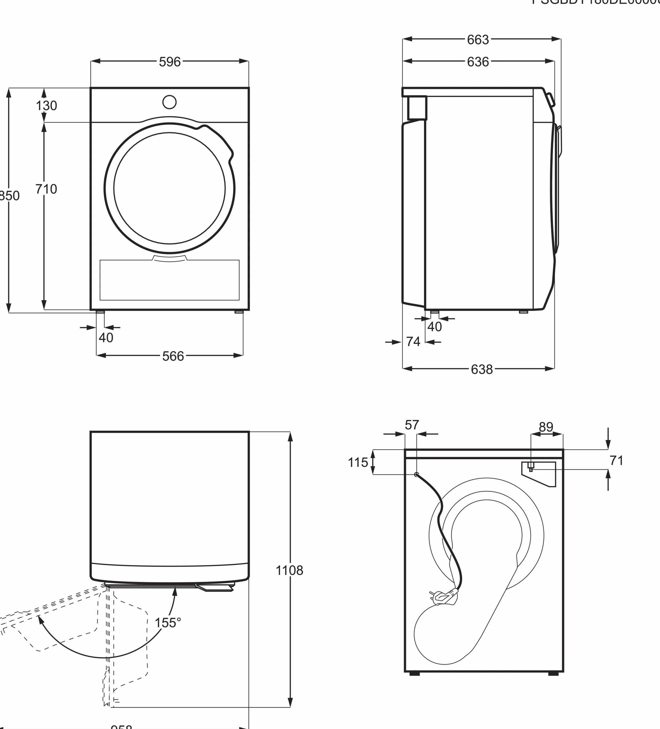 AEG Suszarka z pompą ciepła 8 kg – seria 9000 AbsoluteCarePlus suszenie puchu – zwycięzca testu Stiftung Warentest – skanowanie 3D – badanie wilgotności resztkowej – A+++ – energooszczędna –
