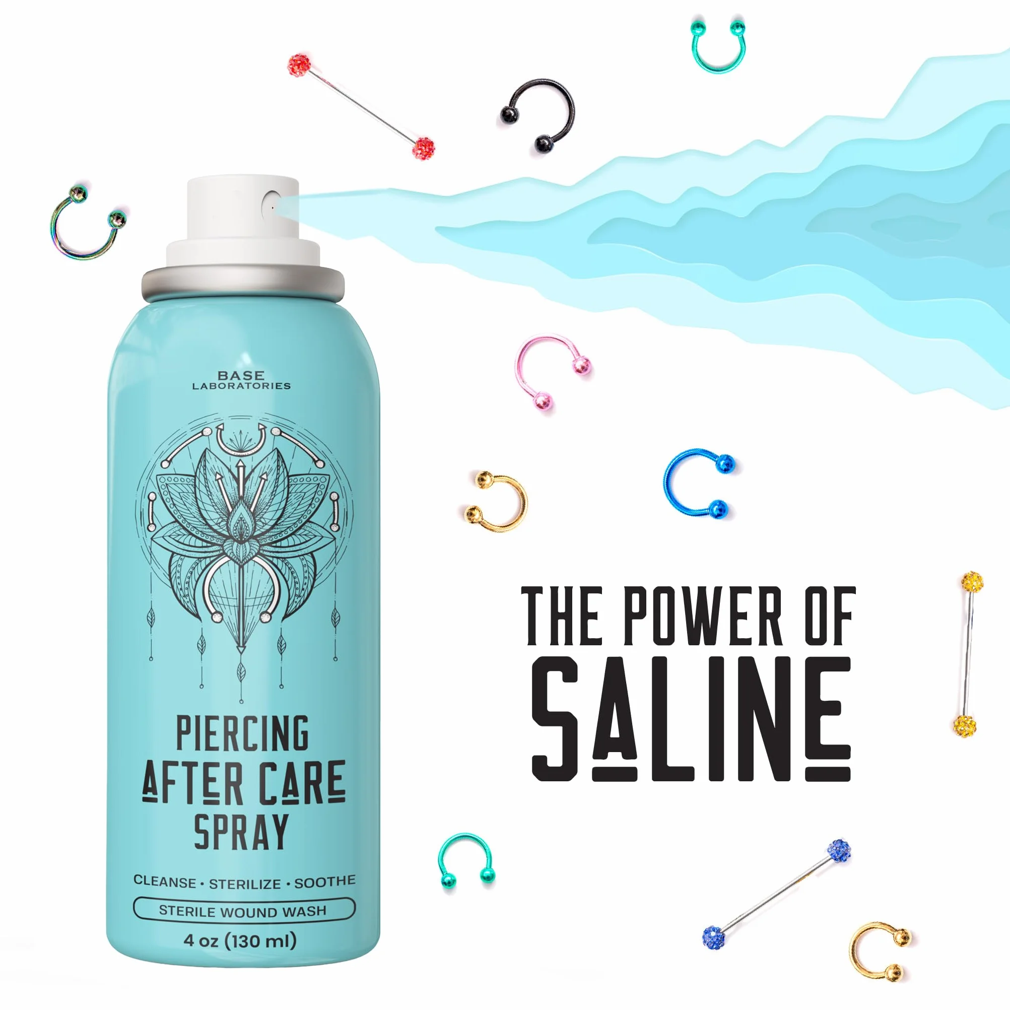 Base Labs Piercing Aftercare Spray