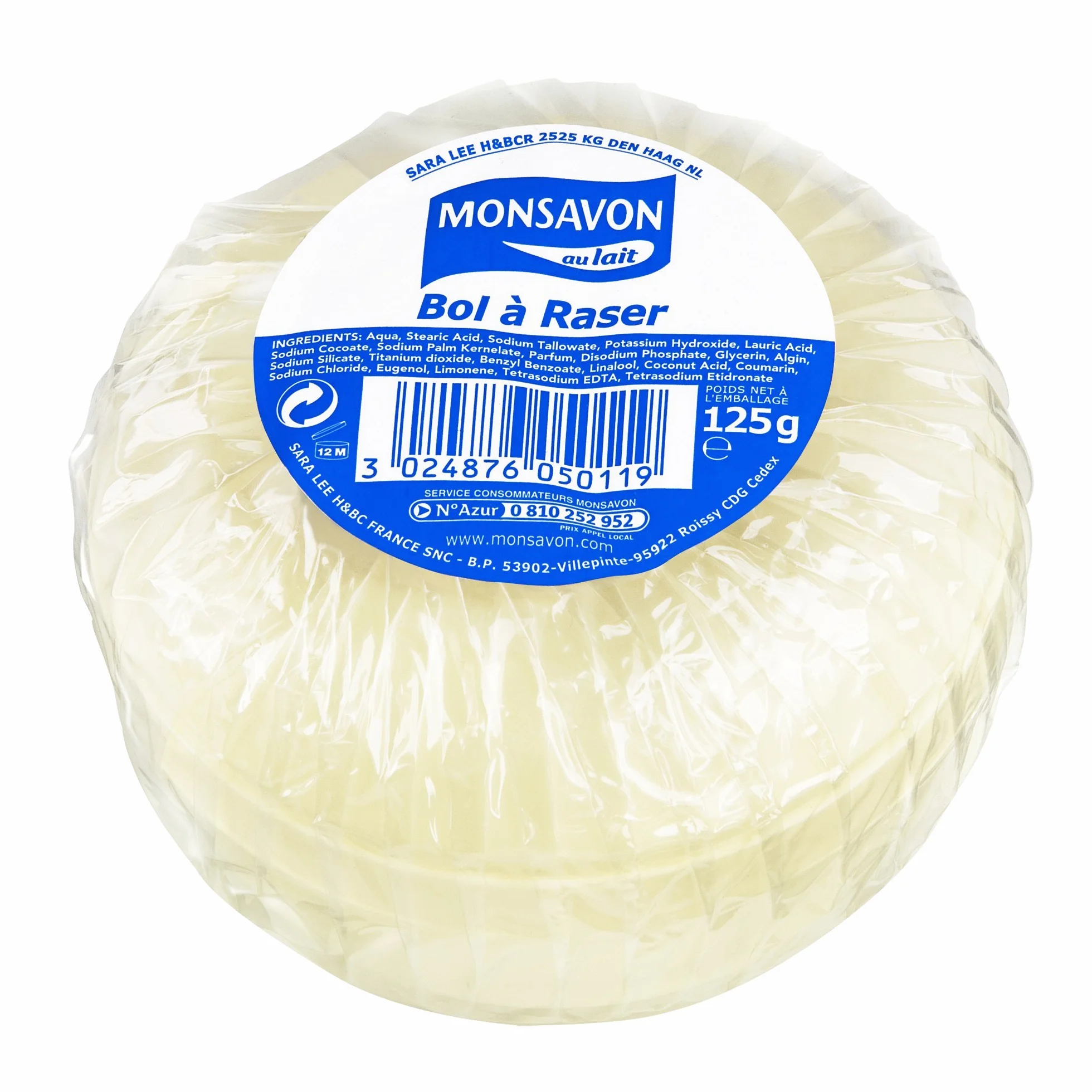 Monsavon Miska do golenia 125 g - zestaw 3 szt