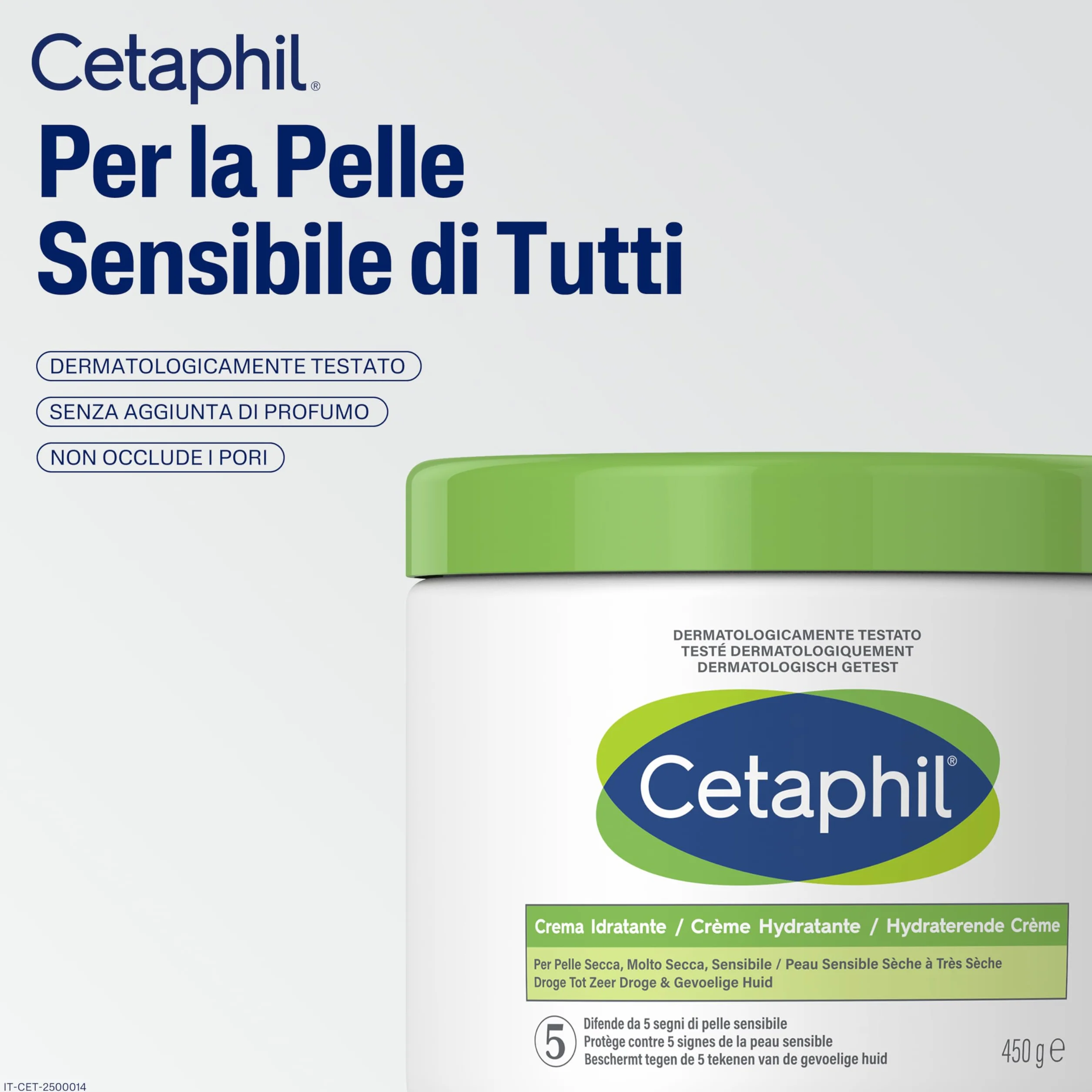 Cetaphil Krem nawilżający do twarzy i ciała 450 g + emulsja oczyszczająca 29 ml