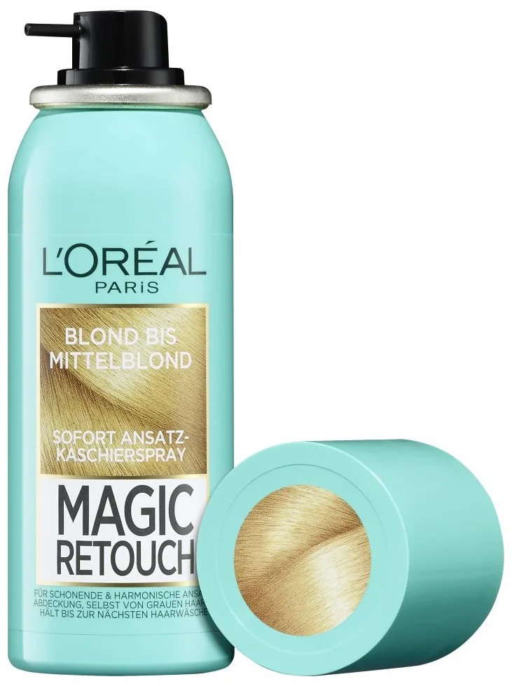 L'Oréal Paris Magic Retouch Spray Do Włosów Blond Do Średniego Blondu, 1 Opakowanie (1 X 75 Ml)