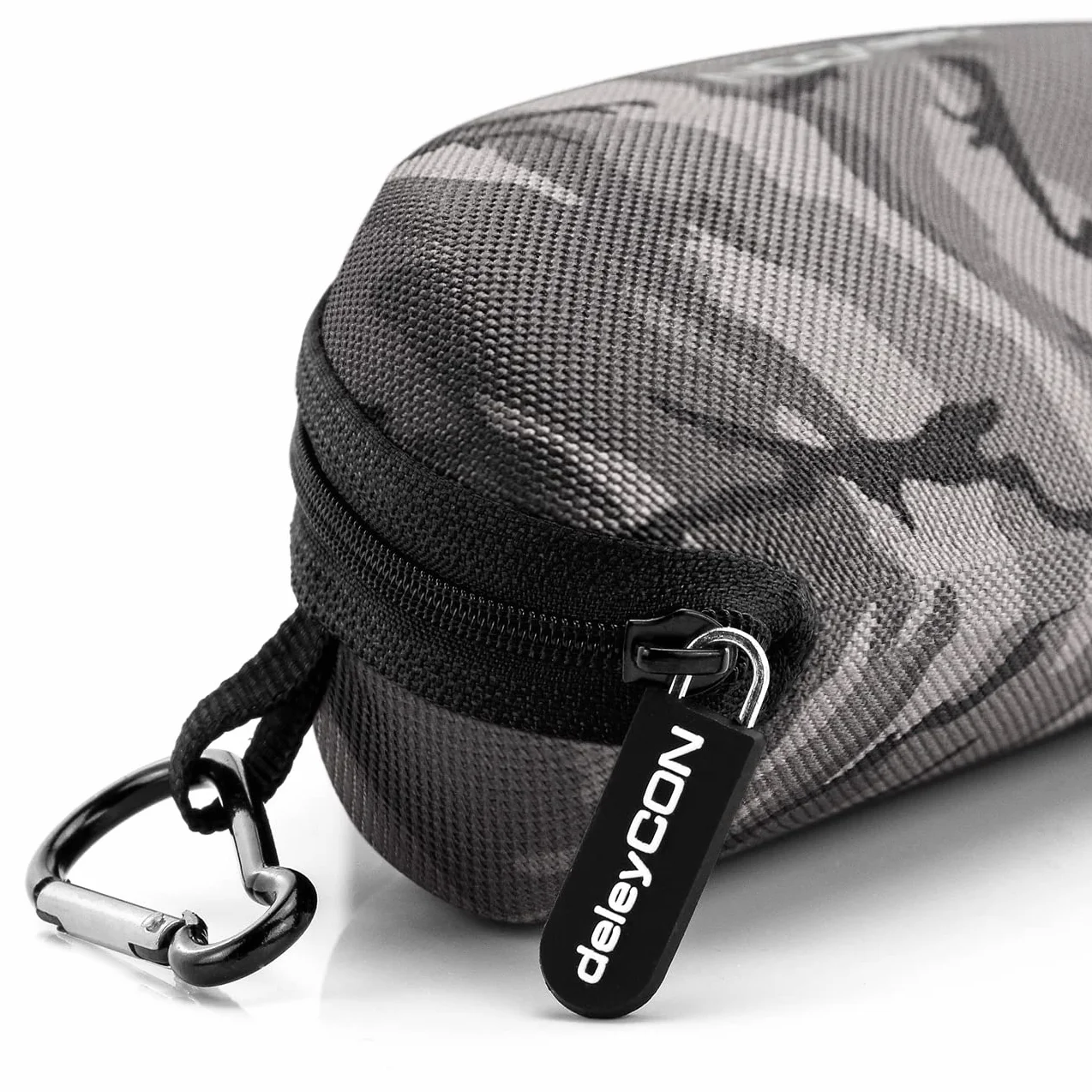 deleyCON Etui na Okulary Twardy Futerał Torba na Okulary Pudełko na Okulary Twarda Okładka Sportowe Rowerowe Okulary do Czytania Okulary Przeciwsłoneczne Ściereczka do Czyszczenia Okularów