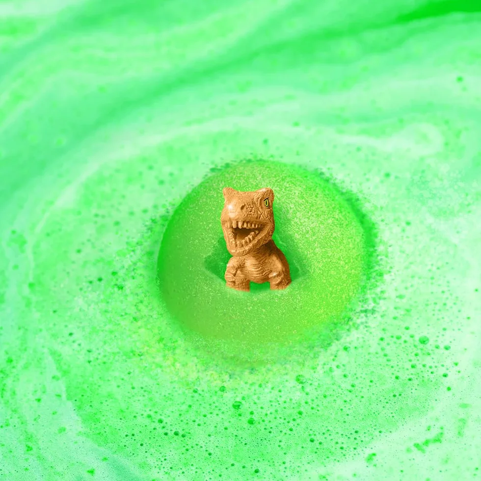 Kule do kąpieli Dino Surprise ZIMPLI 6 sztuk zabawki dinozaury prezenty dla chłopców