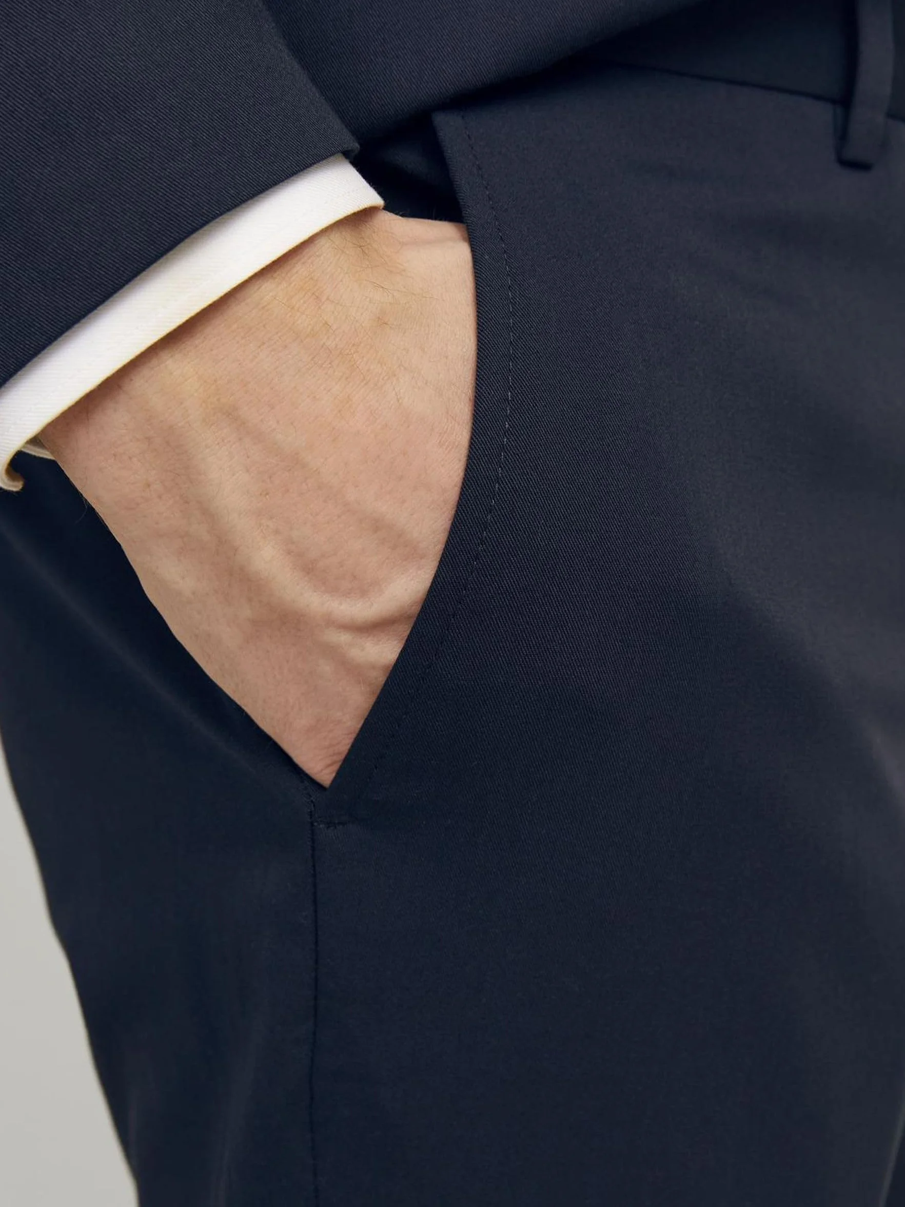 JACK & JONES jprfranco suit noos Garnitur Mężczyźni, granatowy, 56