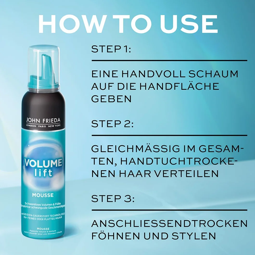 John Frieda Volume Lift Mus do Włosów, 200 ml