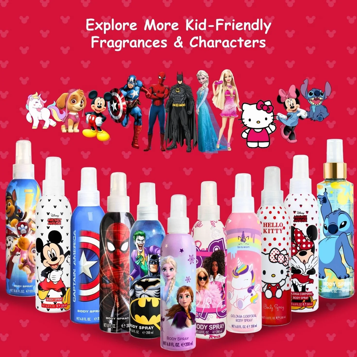DISNEY Minnie Body Spray 200 ml